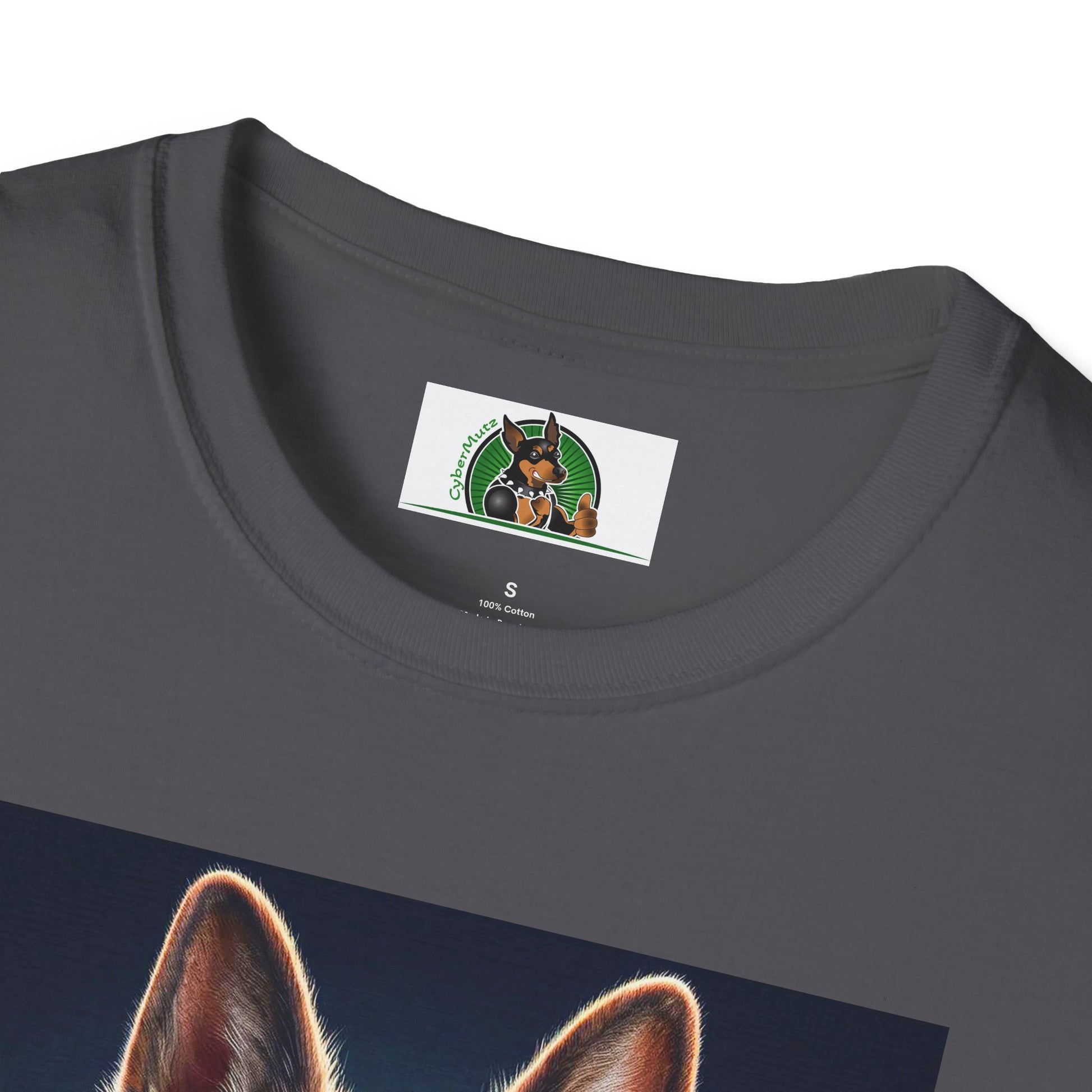 German Shepherd metal warrior shirt T-Shirt Printify