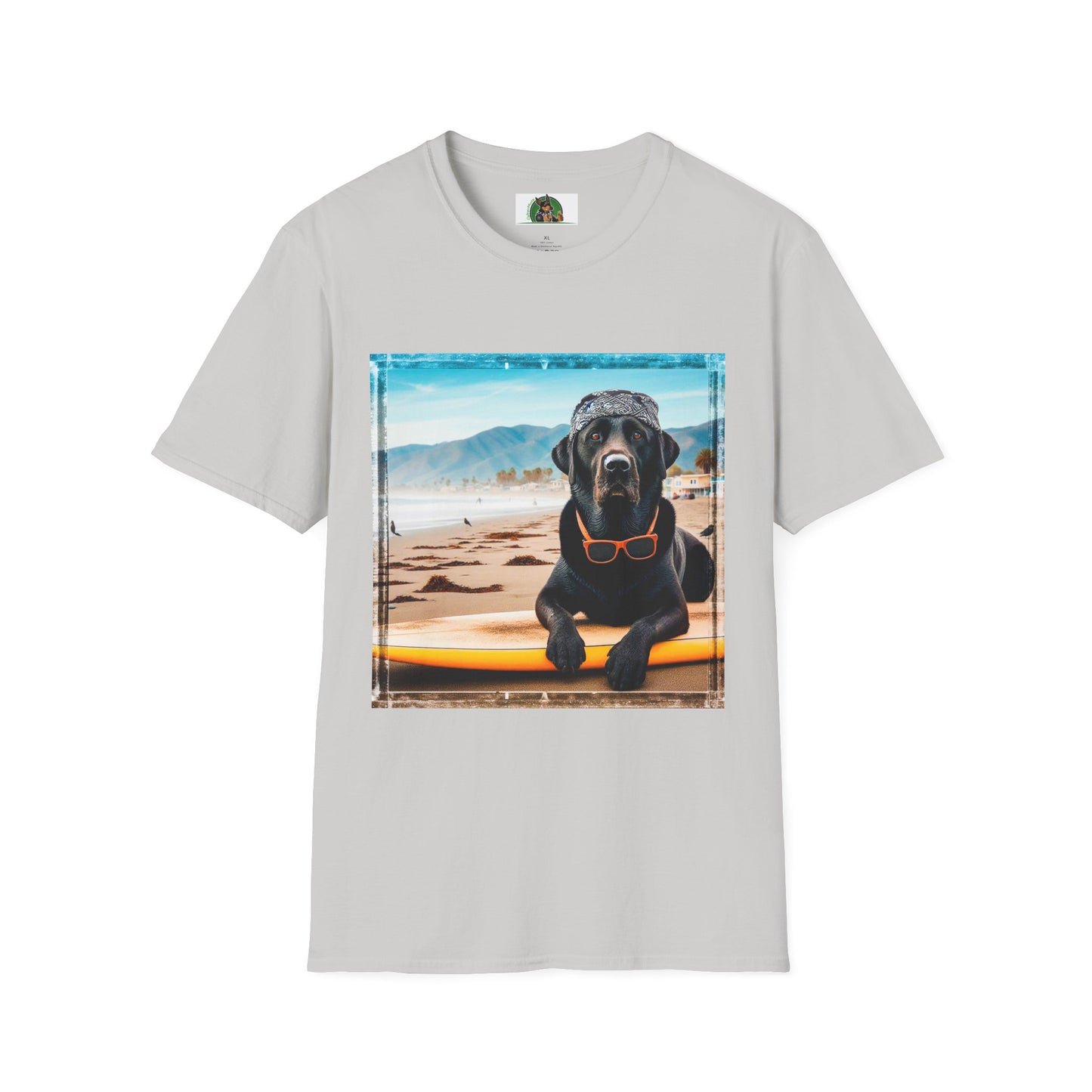 Labrador Retriever T-Shirt Printify S Ice Grey 