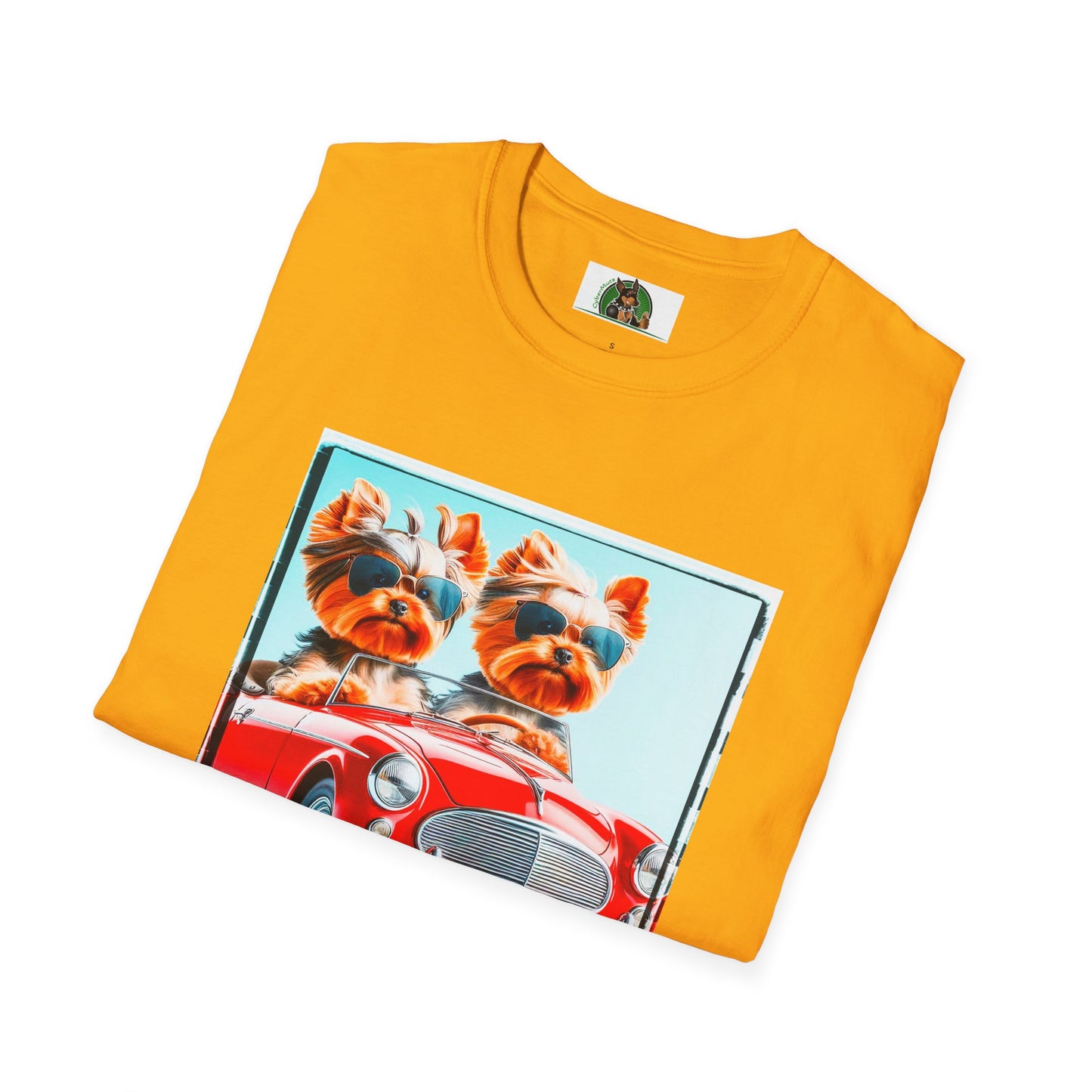 Wacky Yorkie fun girls shirt