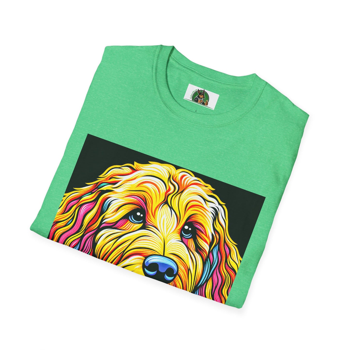 Golden Doodle pretty colors t shirt