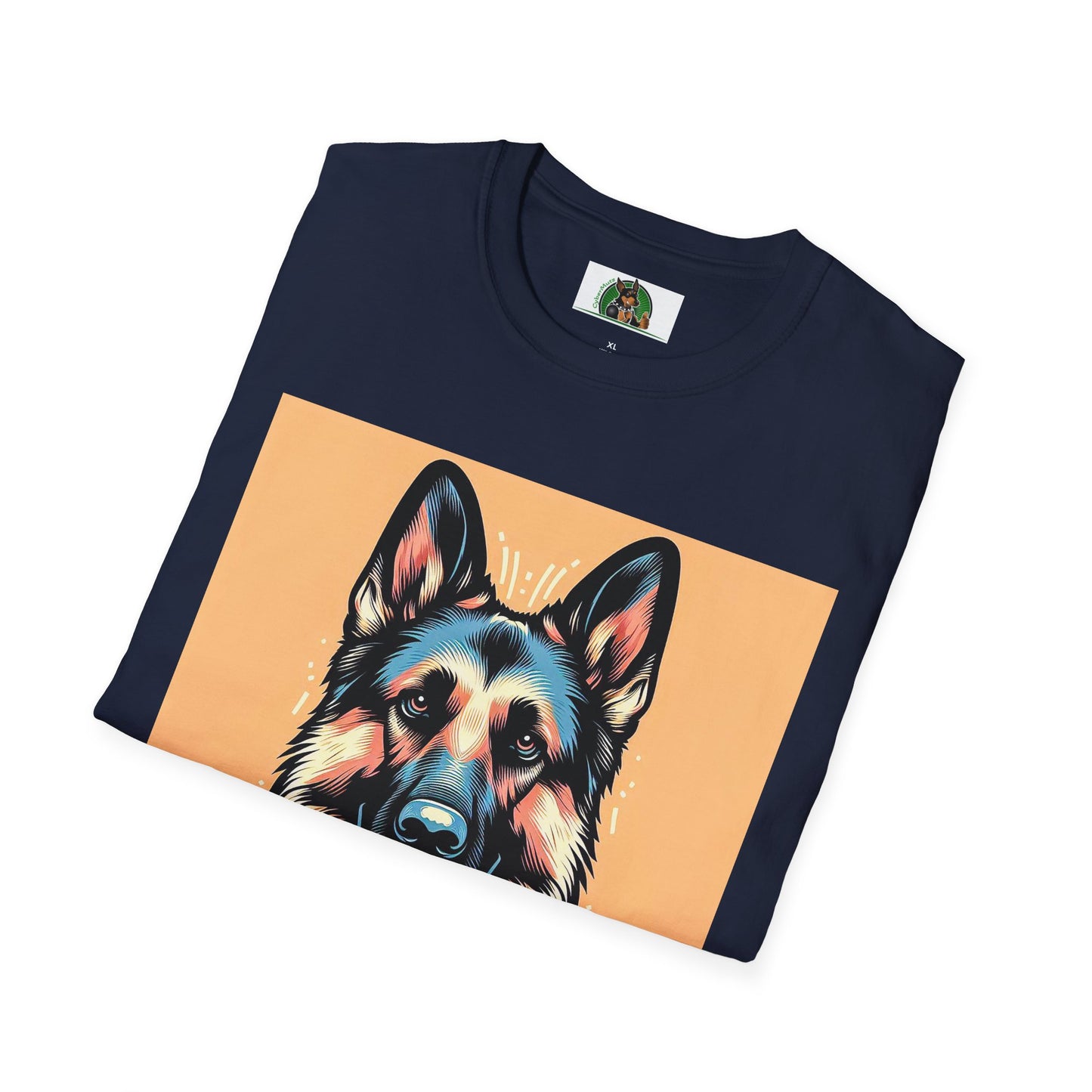 German Shepherd puppy shirt T-Shirt Printify