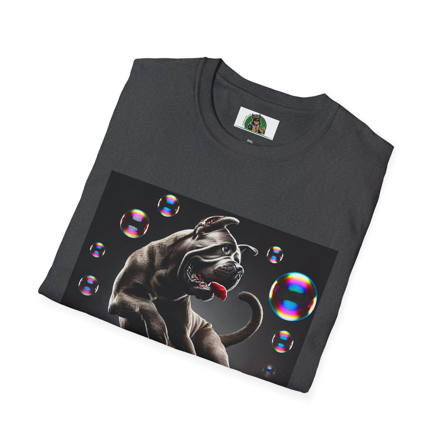 Dancing Cane Corso Softstyle T-Shirt T-Shirt Printify
