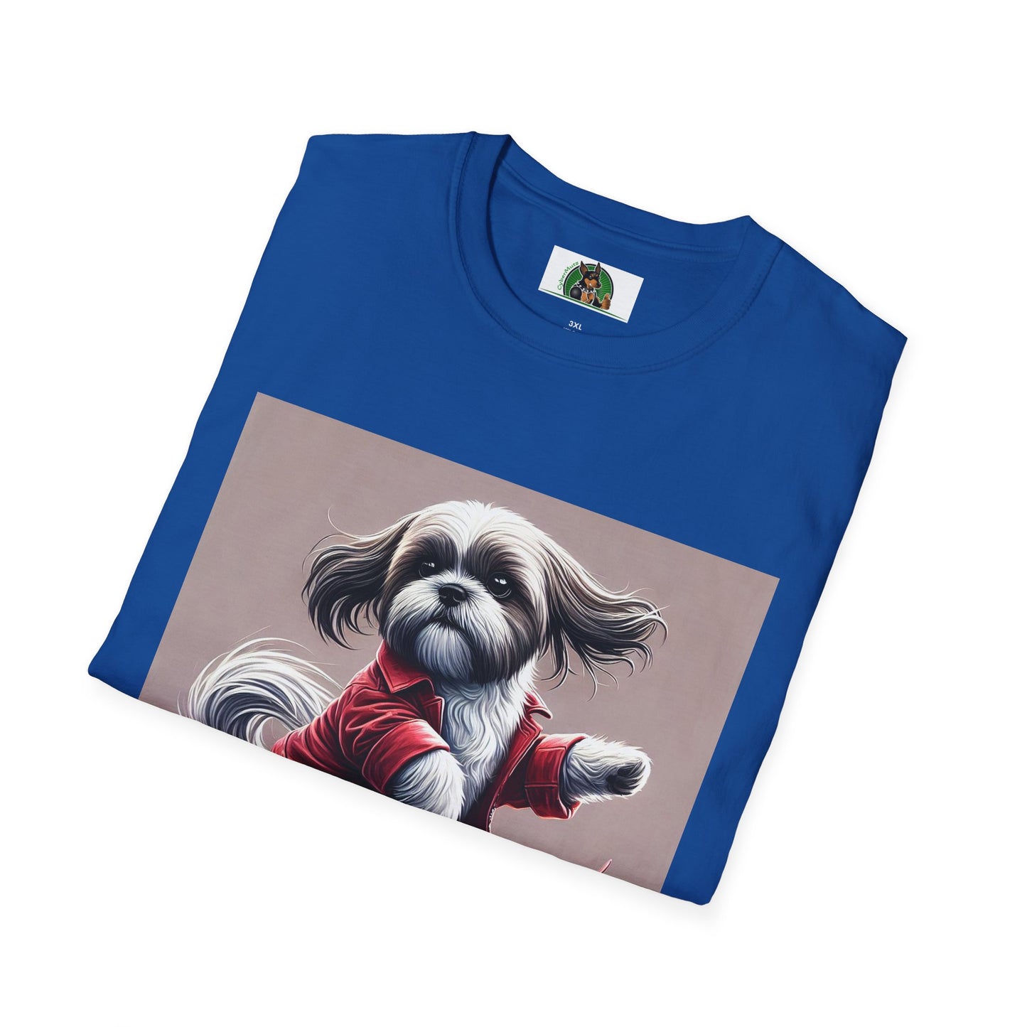 Dancing Shih Tzu T-Shirt T-Shirt Printify