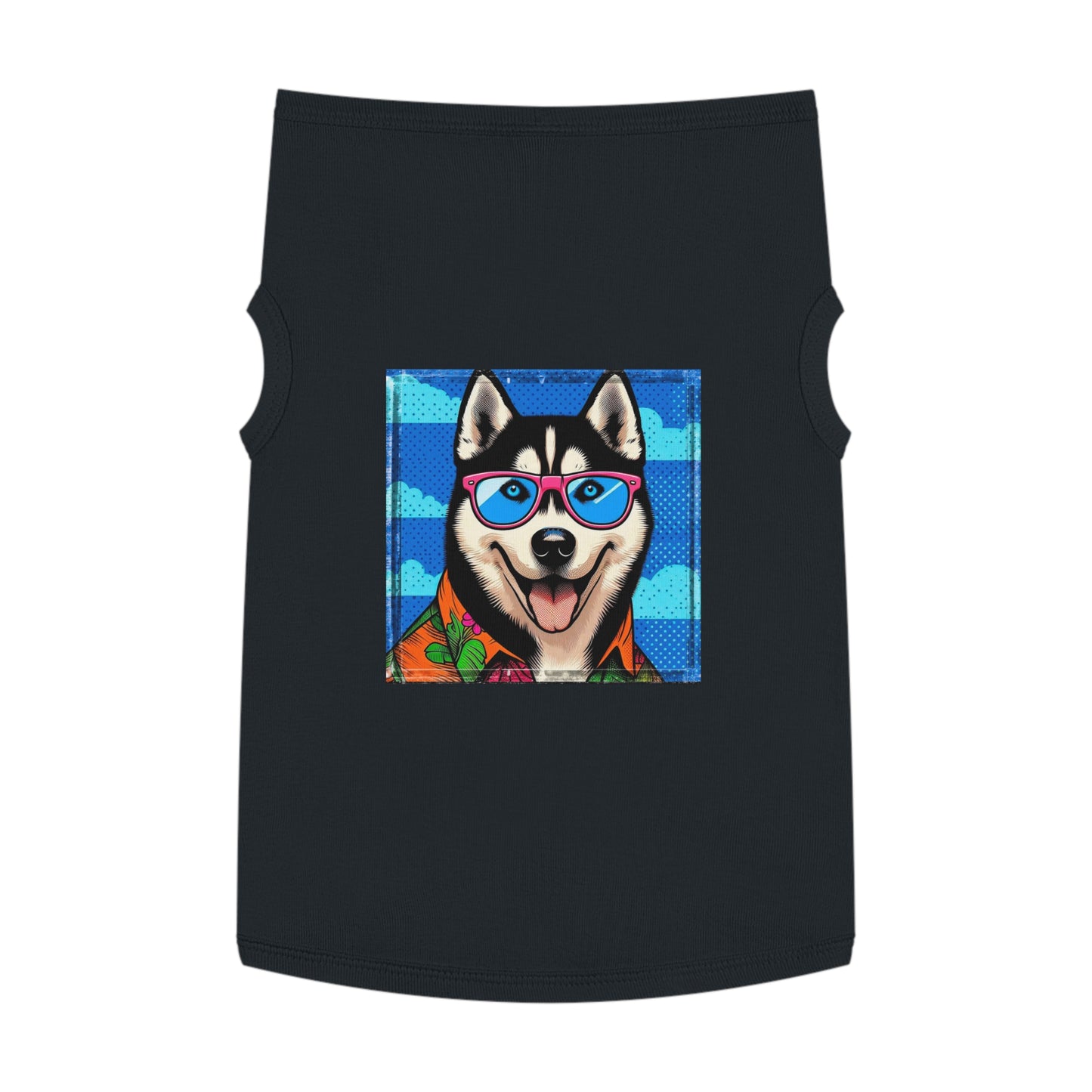 Pet Tank Top Husky Pets Printify