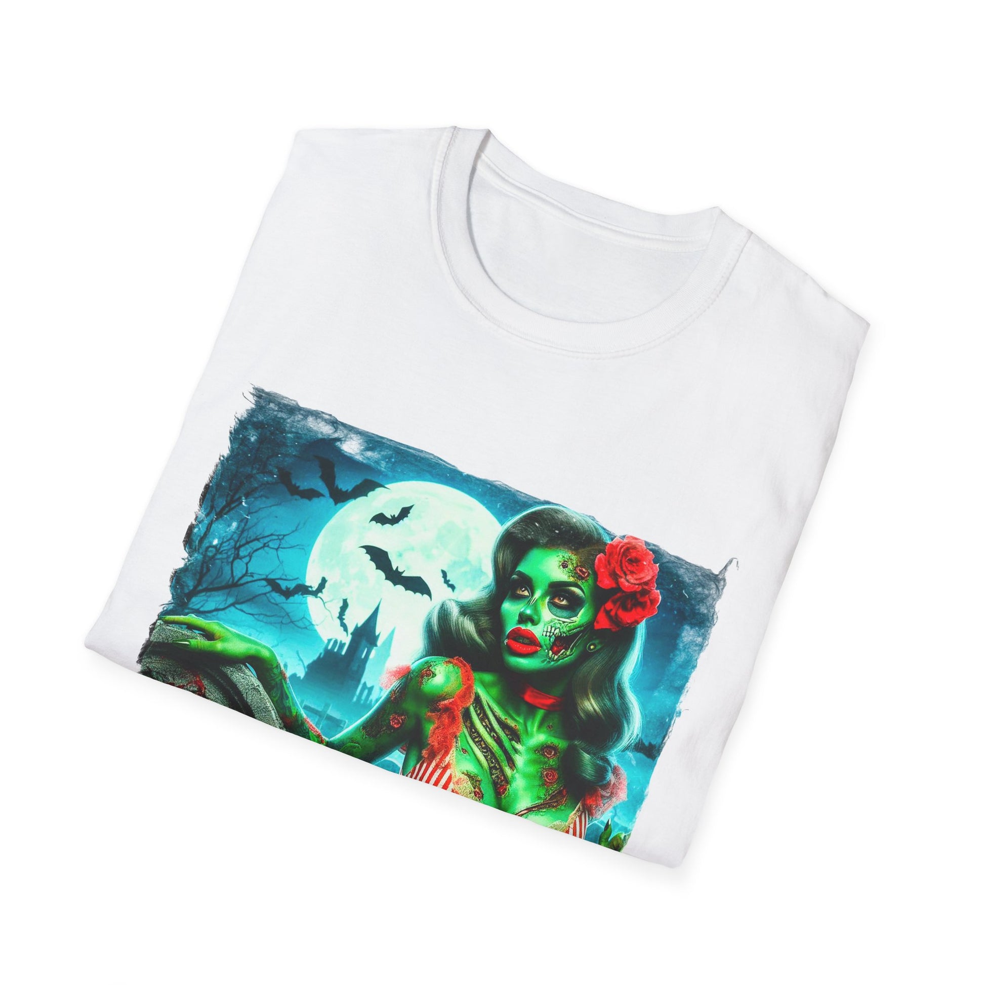 Marketing Zombie Pinup Mis·cel·la·ne·ous T-Shirt Printify   