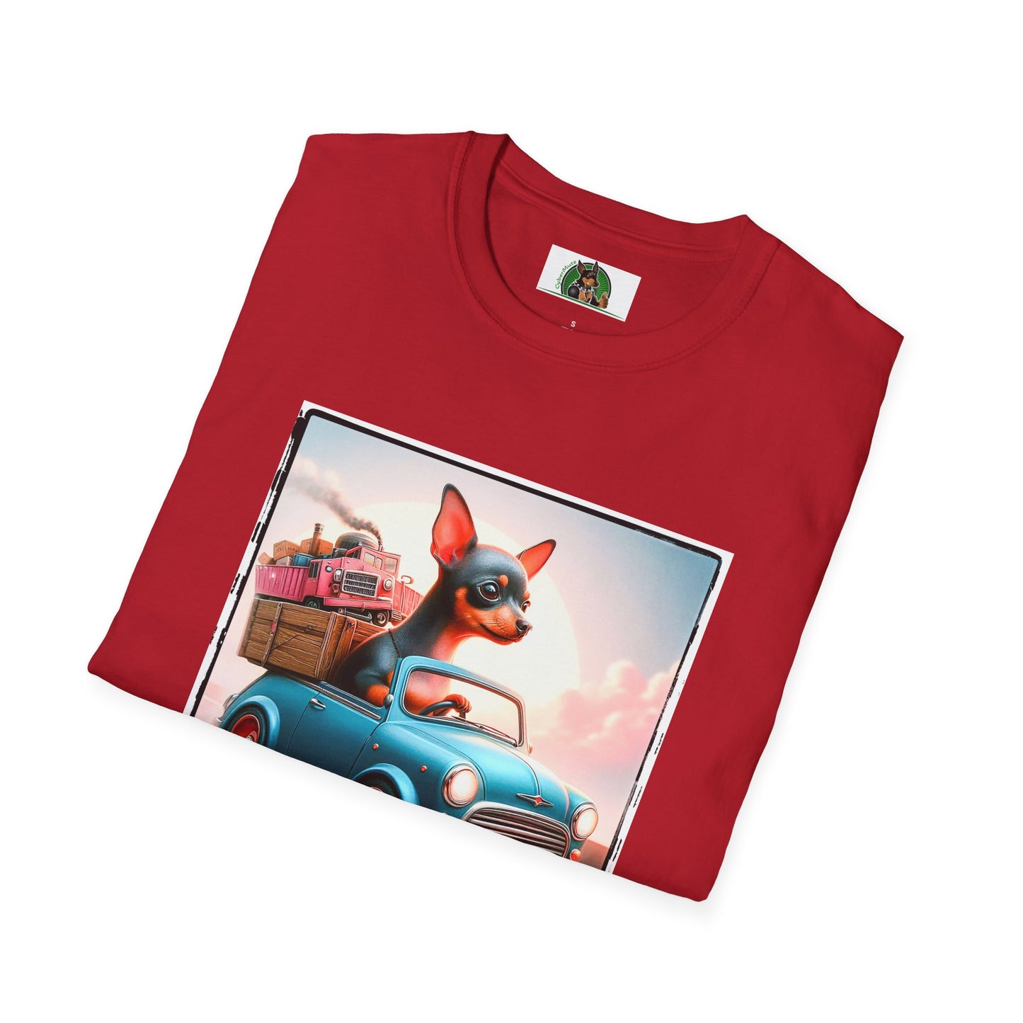 Wacky Min Pin T-Shirt T-Shirt Printify   