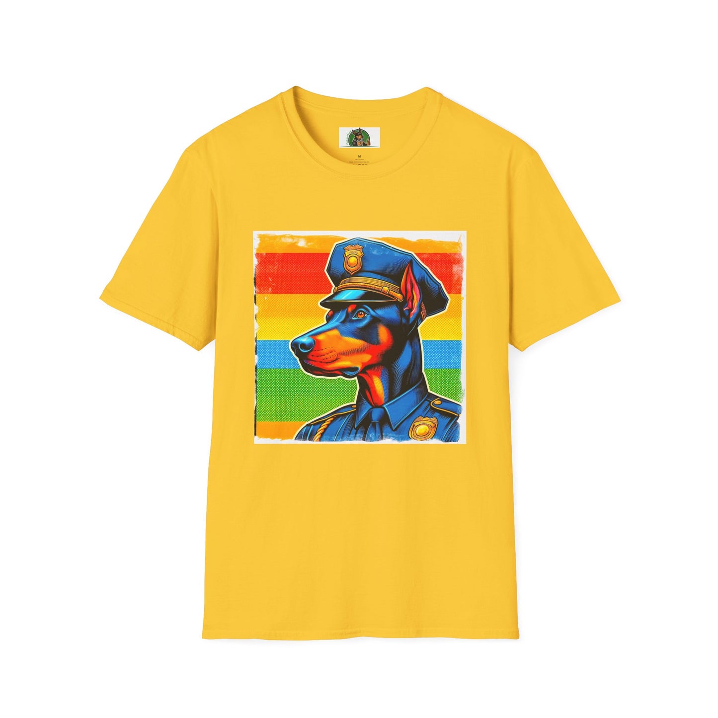 Doberman T-Shirt Printify S Daisy 