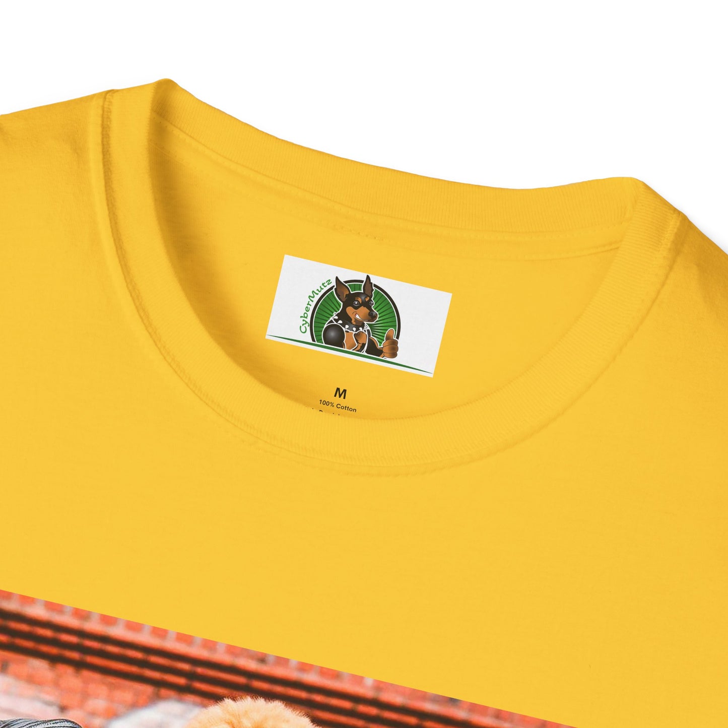 Golden Doodle muscles man t shirt