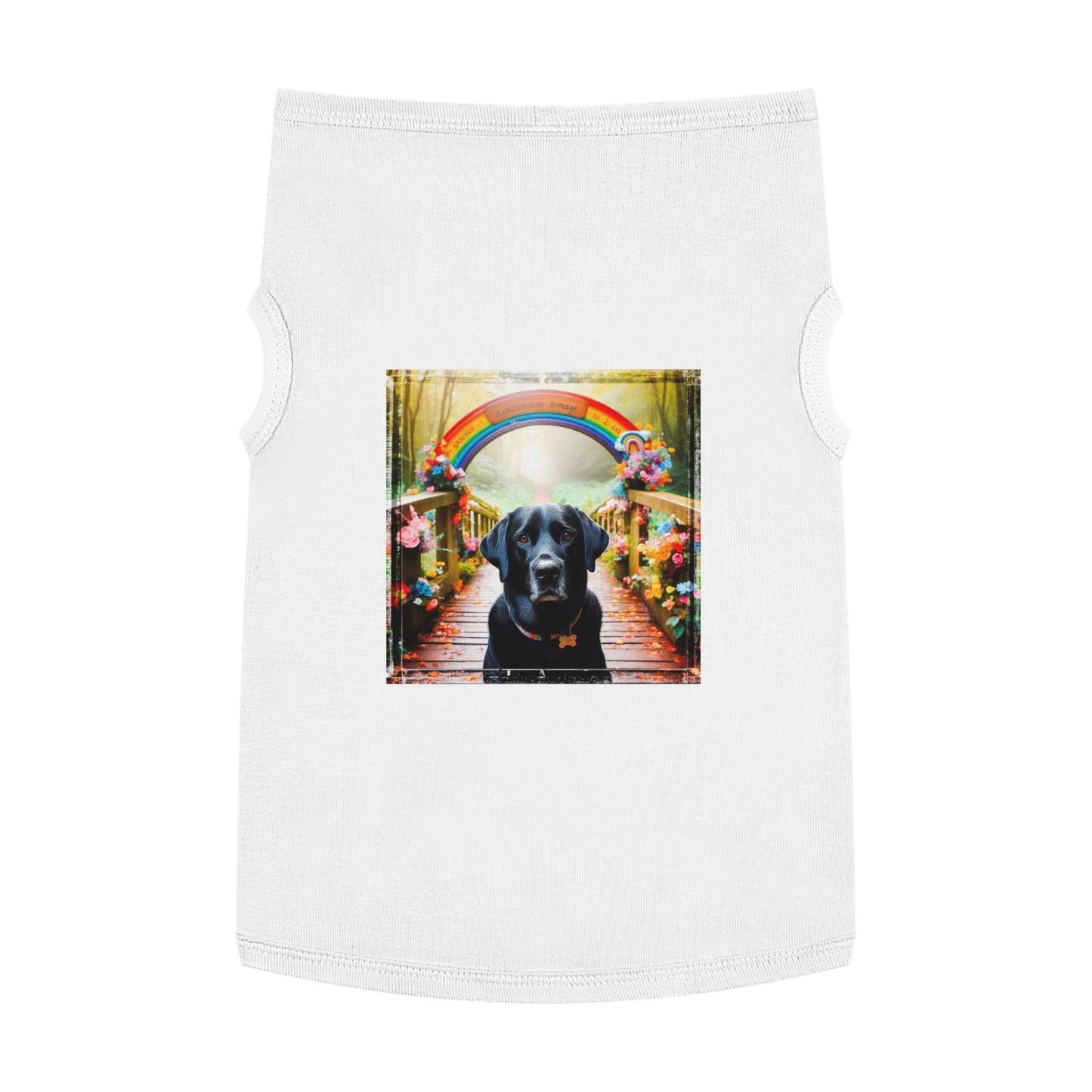 Pet Tank Top Labrador Retriever Pets Printify XL White 