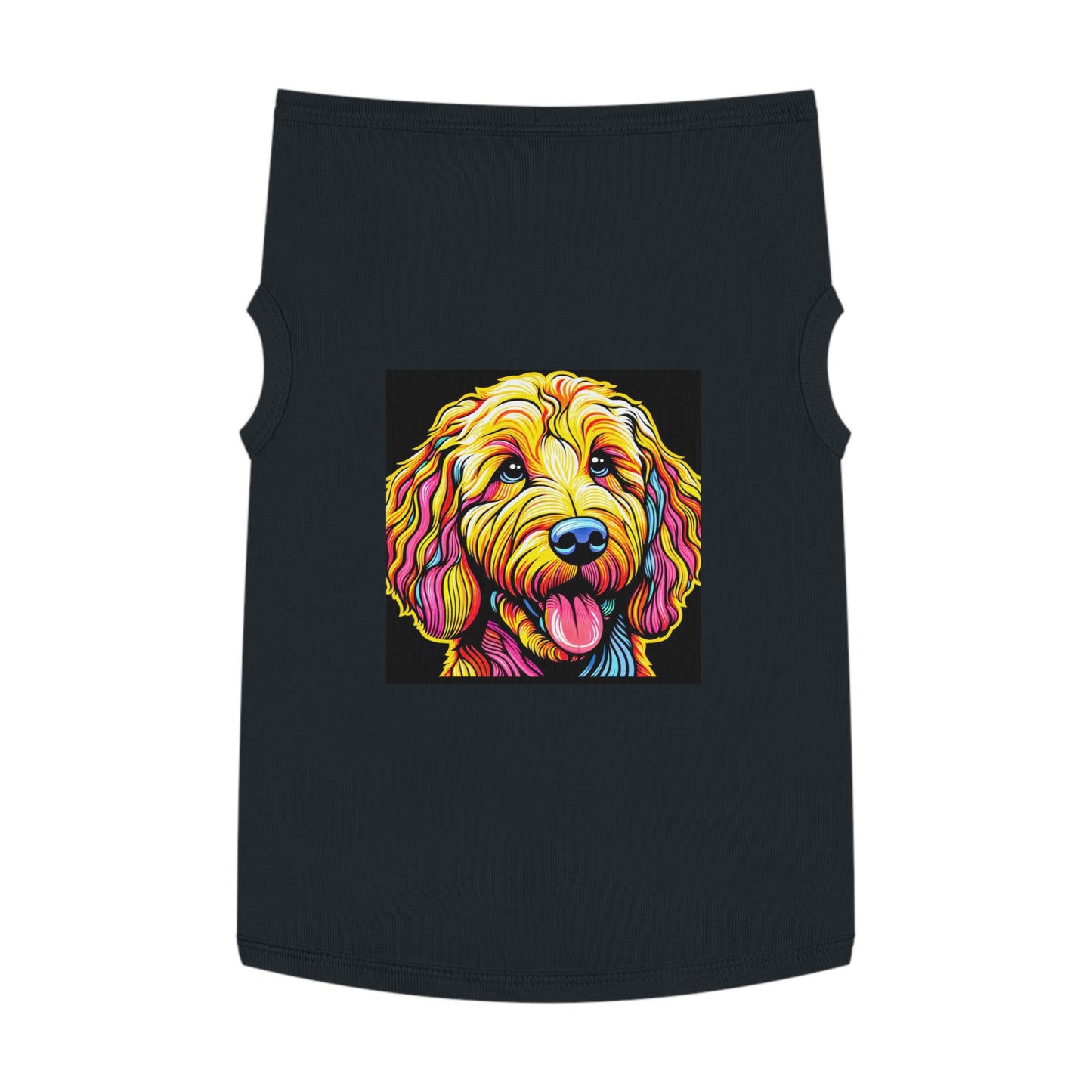 Pet Tank Golden Doodle Pets Printify   