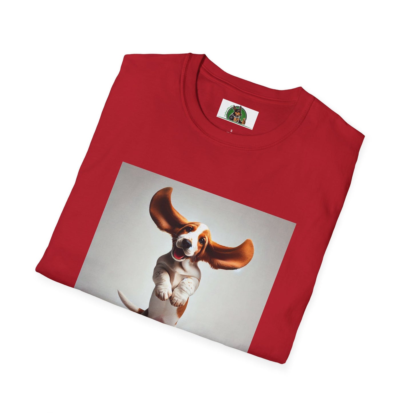 Bassett Hound T-Shirt - Dancing Dog Design
