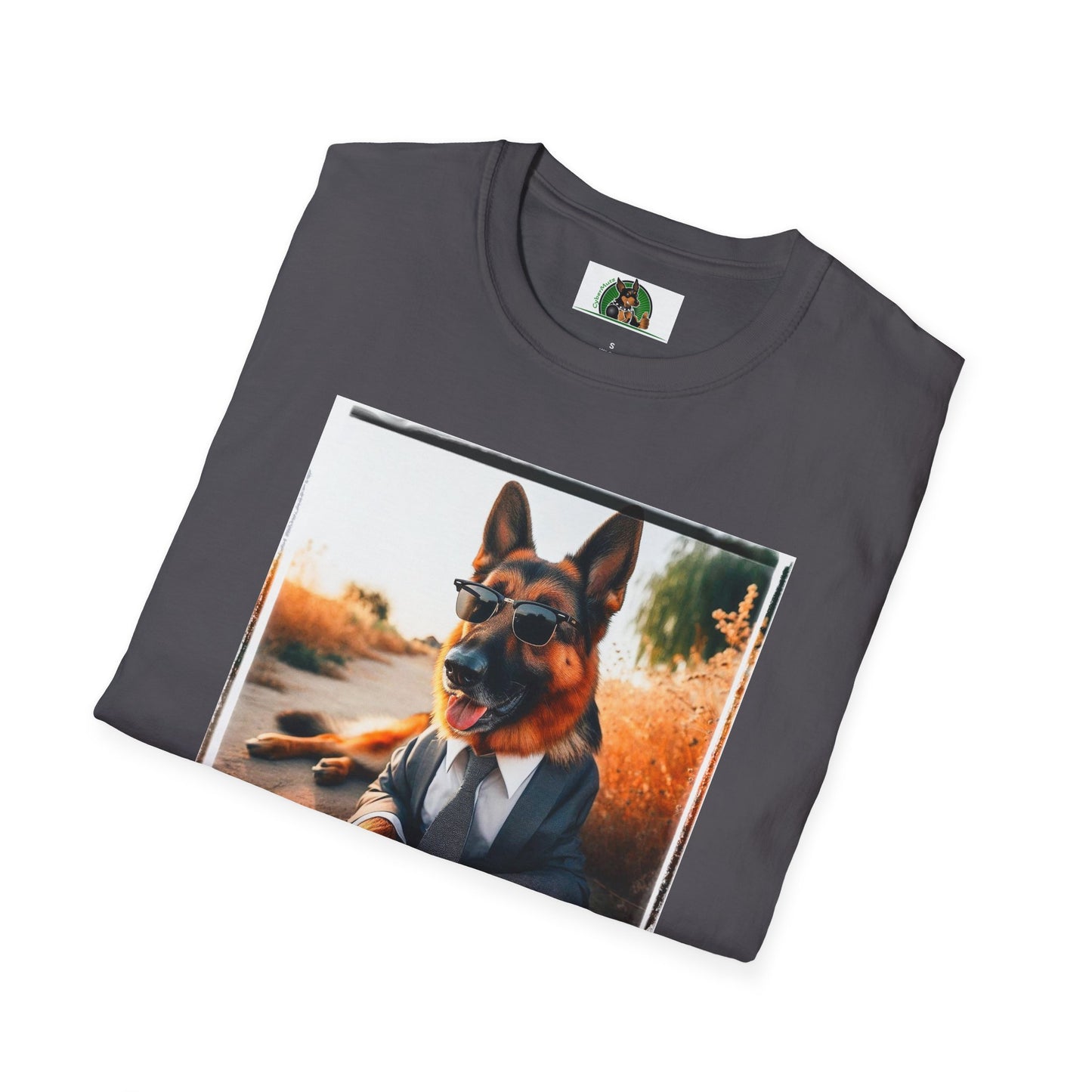 German Shepherd suit and beach T-Shirt Printify