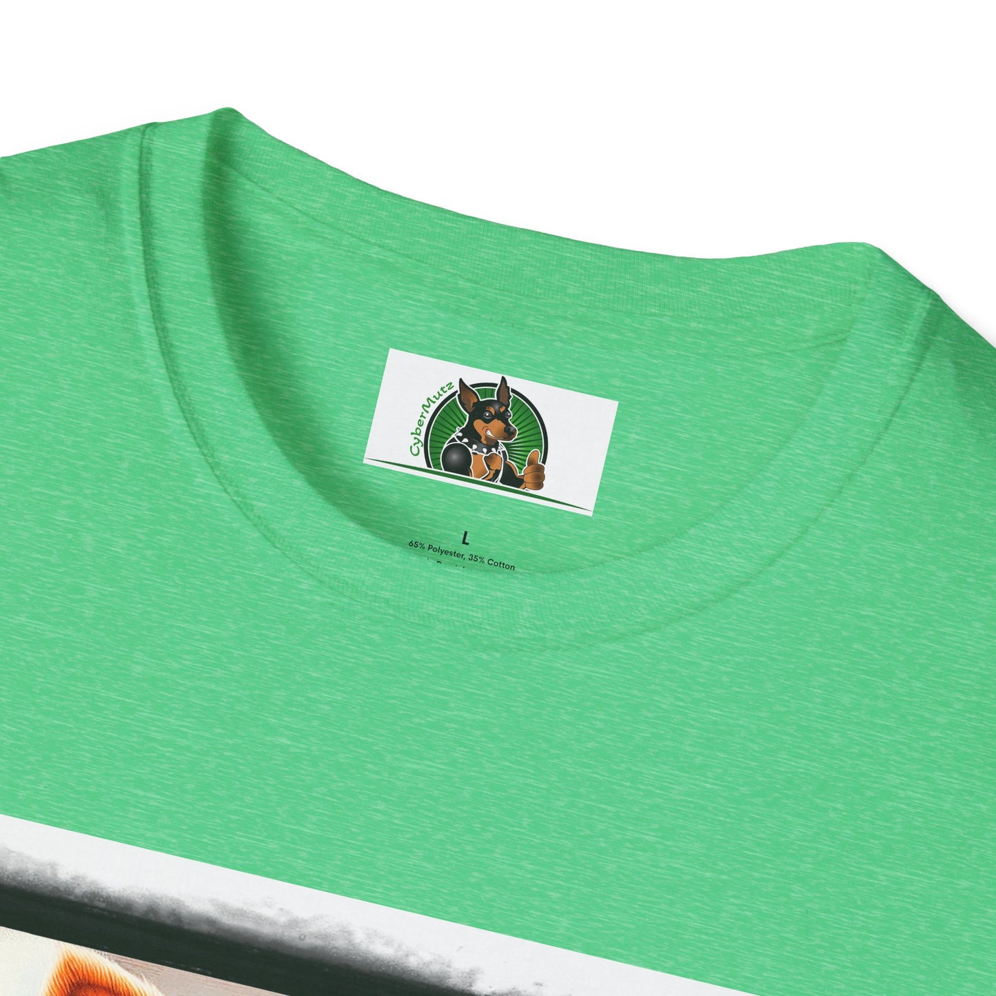 Yorkie flower garden shirt T-Shirt Printify