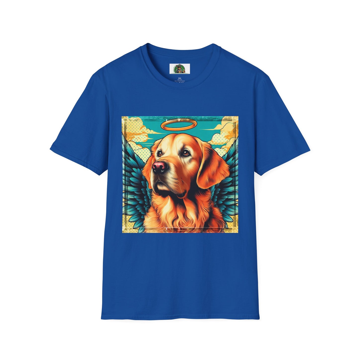 Golden Retriever pretty Angel shirt T-Shirt Printify XS Royal