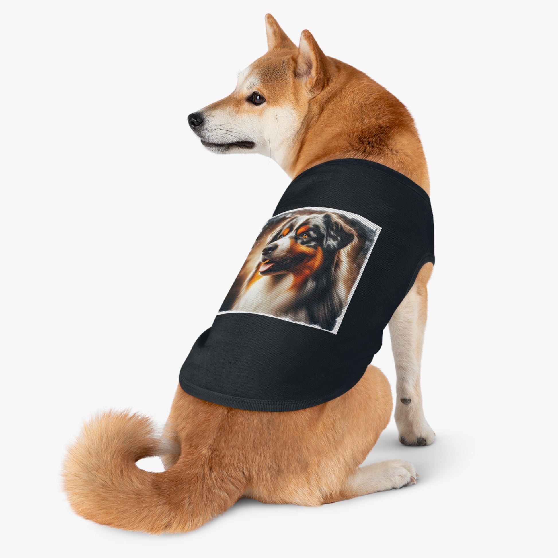 Pet Tank Top Australian Shepherd Pets Printify   