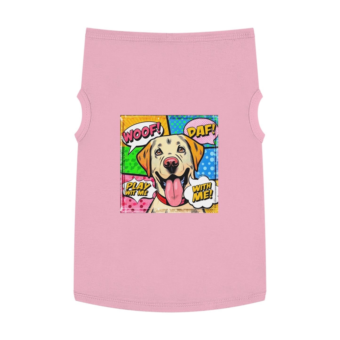 Wacky Pet Tank Top Labrador Retriever Pets Printify XL Pink 