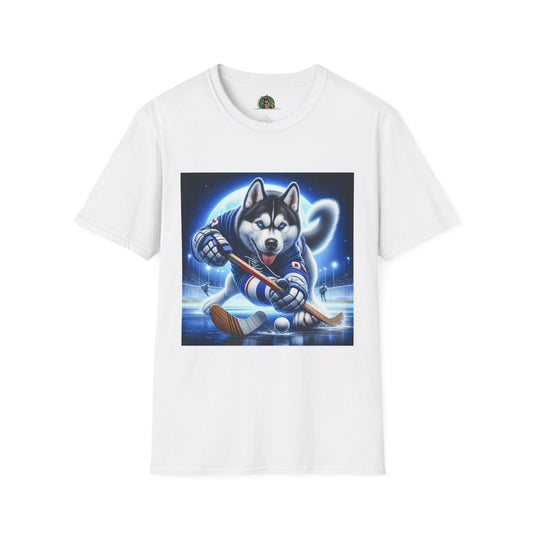 Marketing Husky Mis·cel·la·ne·ous T-Shirt Printify S White 