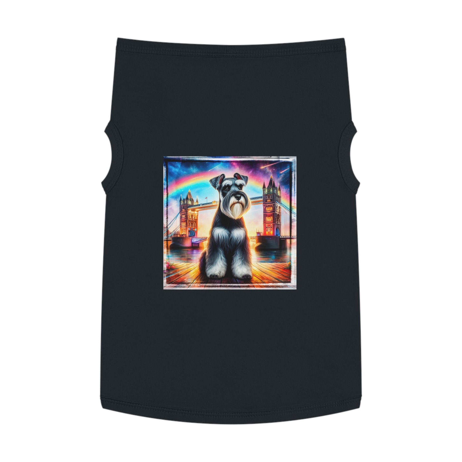 Pet Tank Top Miniature Schnauzer Pets Printify   