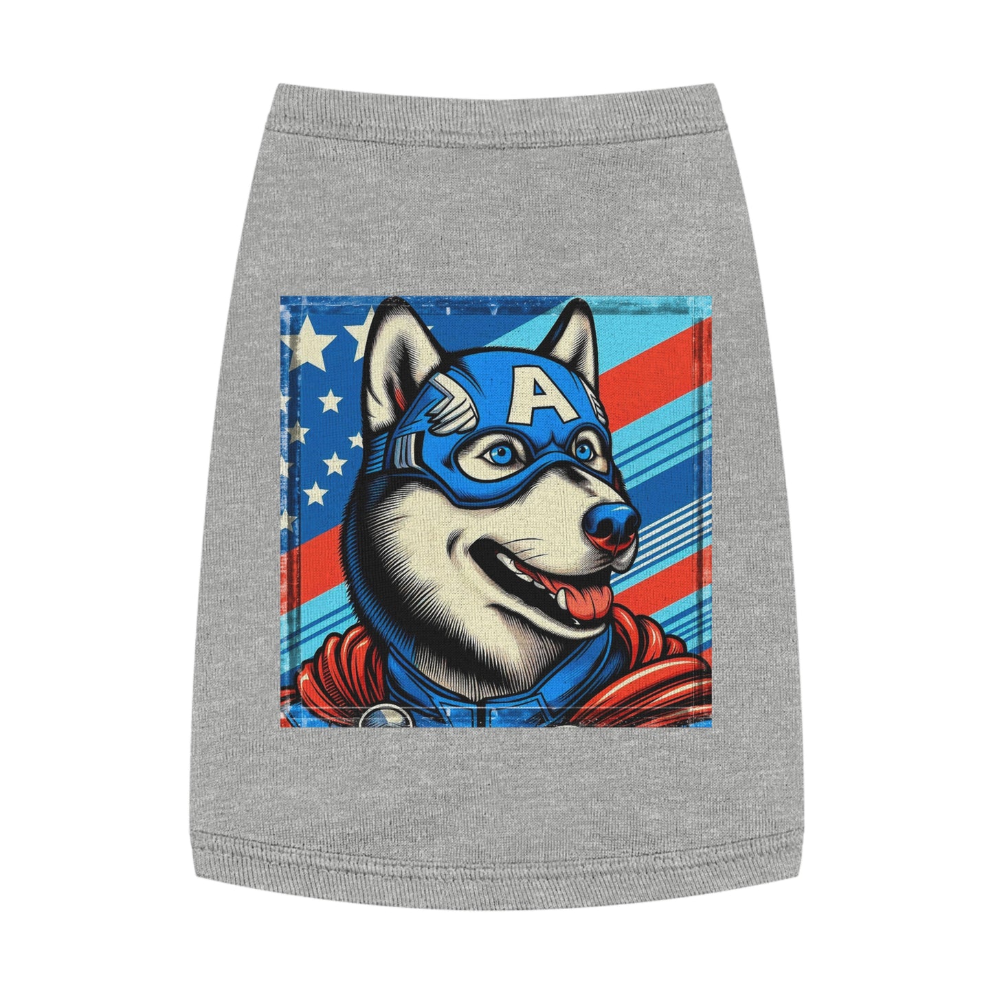 Pet Tank Top Husky Pets Printify M Heather