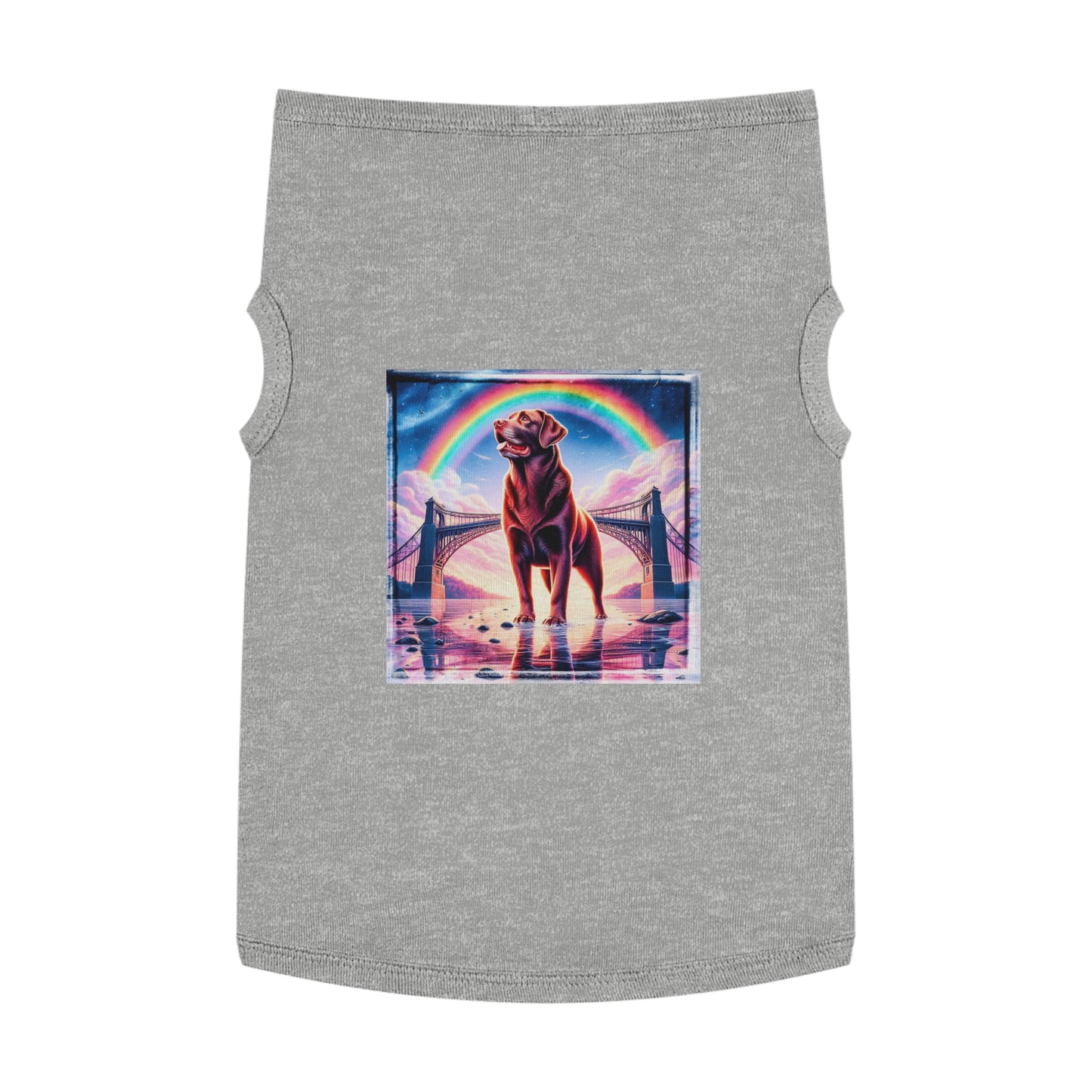 Pet Tank Top Labrador Retriever Pets Printify XL Heather 