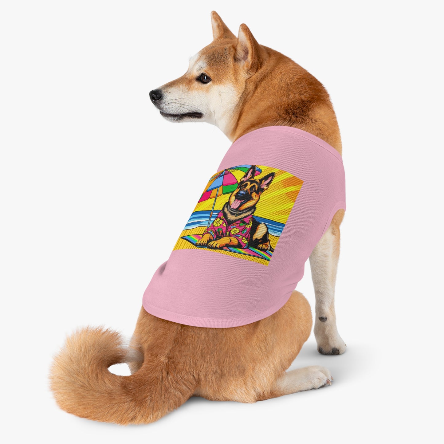 Pet Tank Top German Shepherd vacation