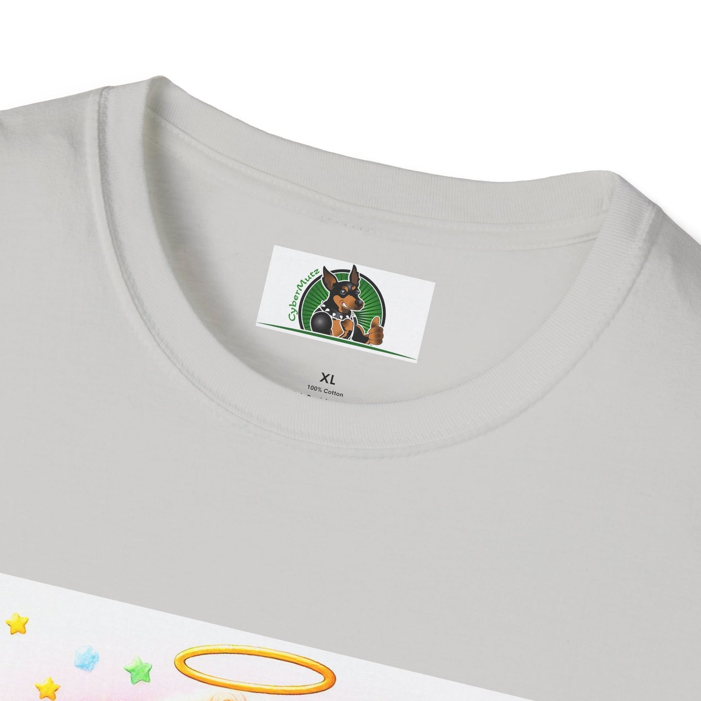 Golden Doodle colorful Angel shirt