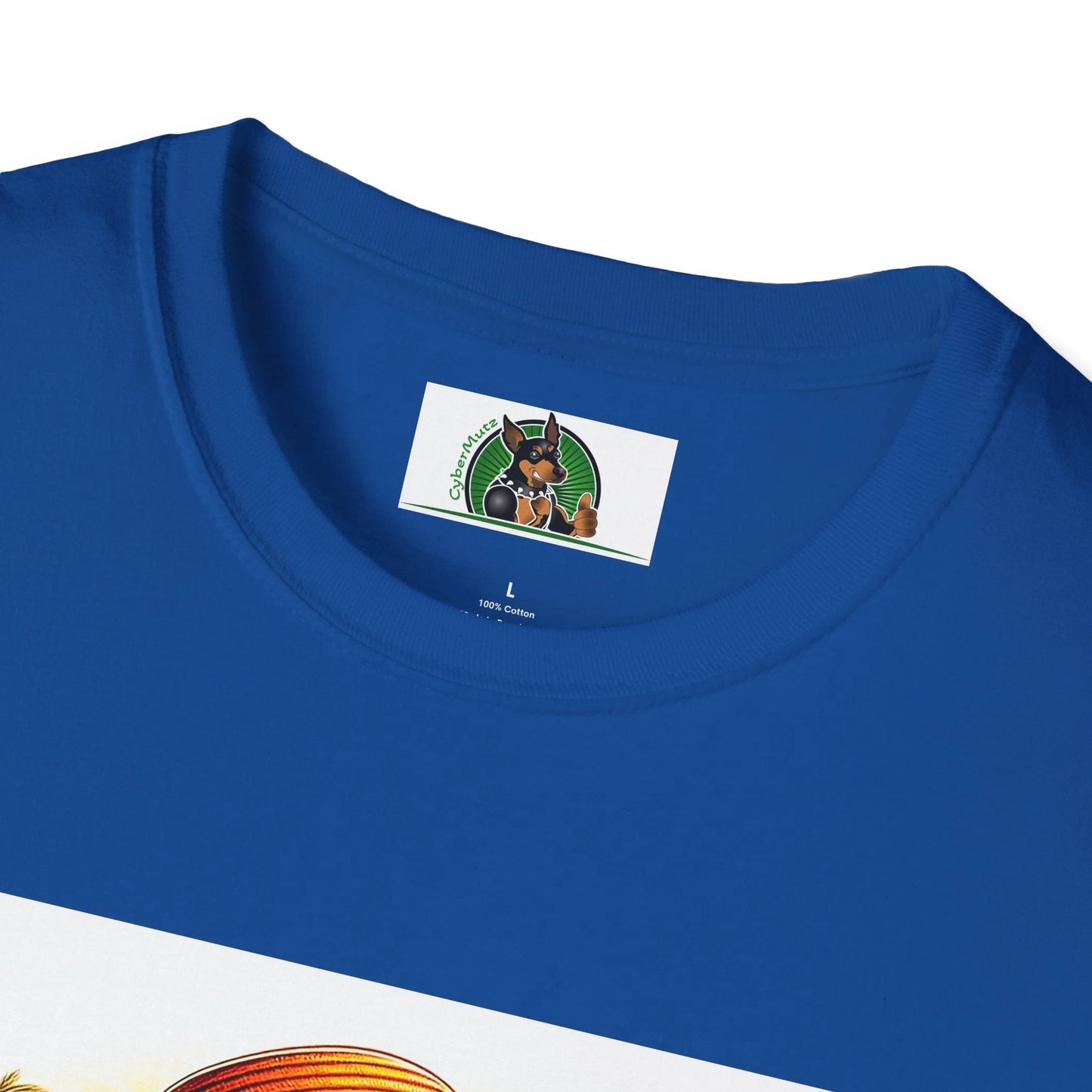 Surfer Pug T-Shirt T-Shirt Printify