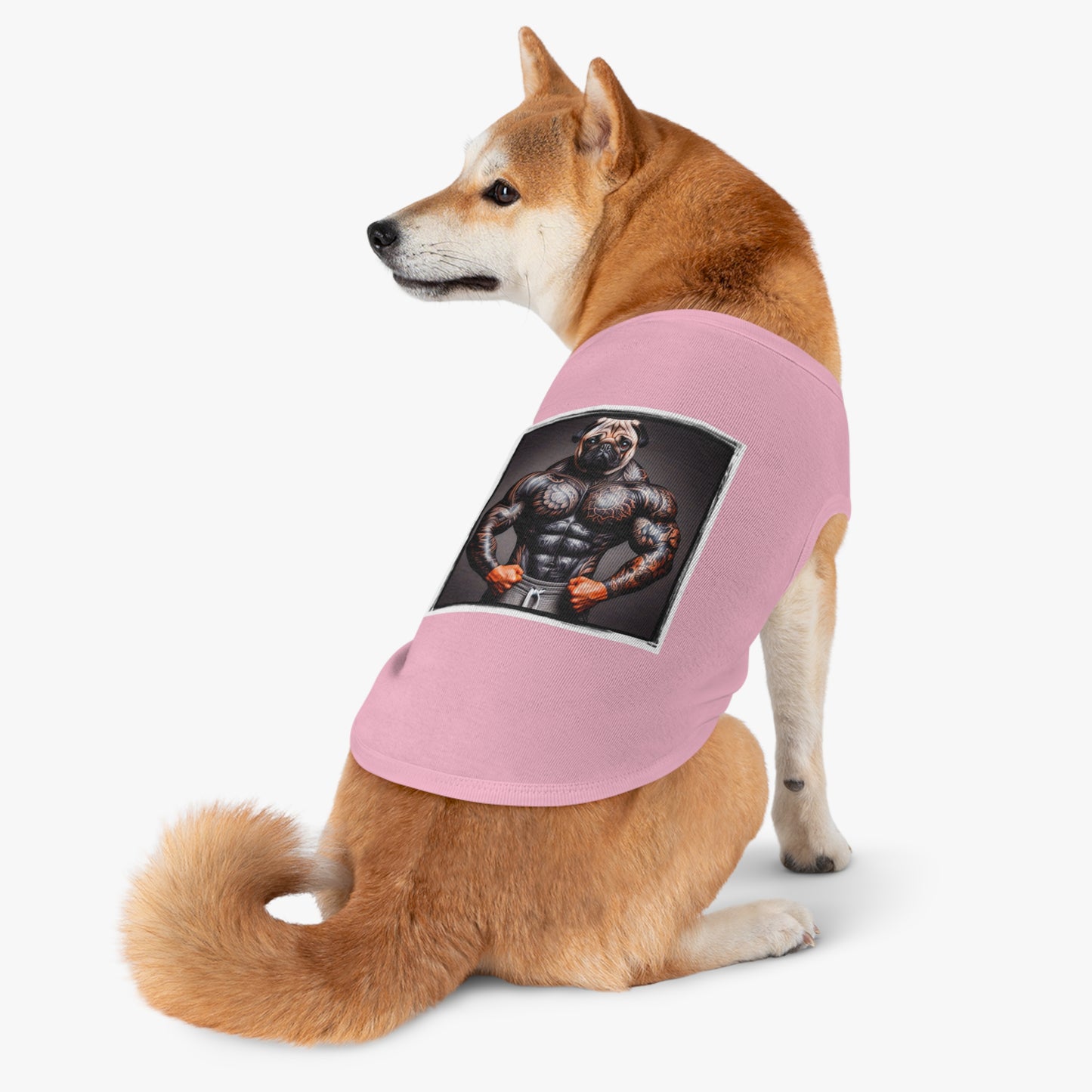 Pet Tank Top Pug Pets Printify   