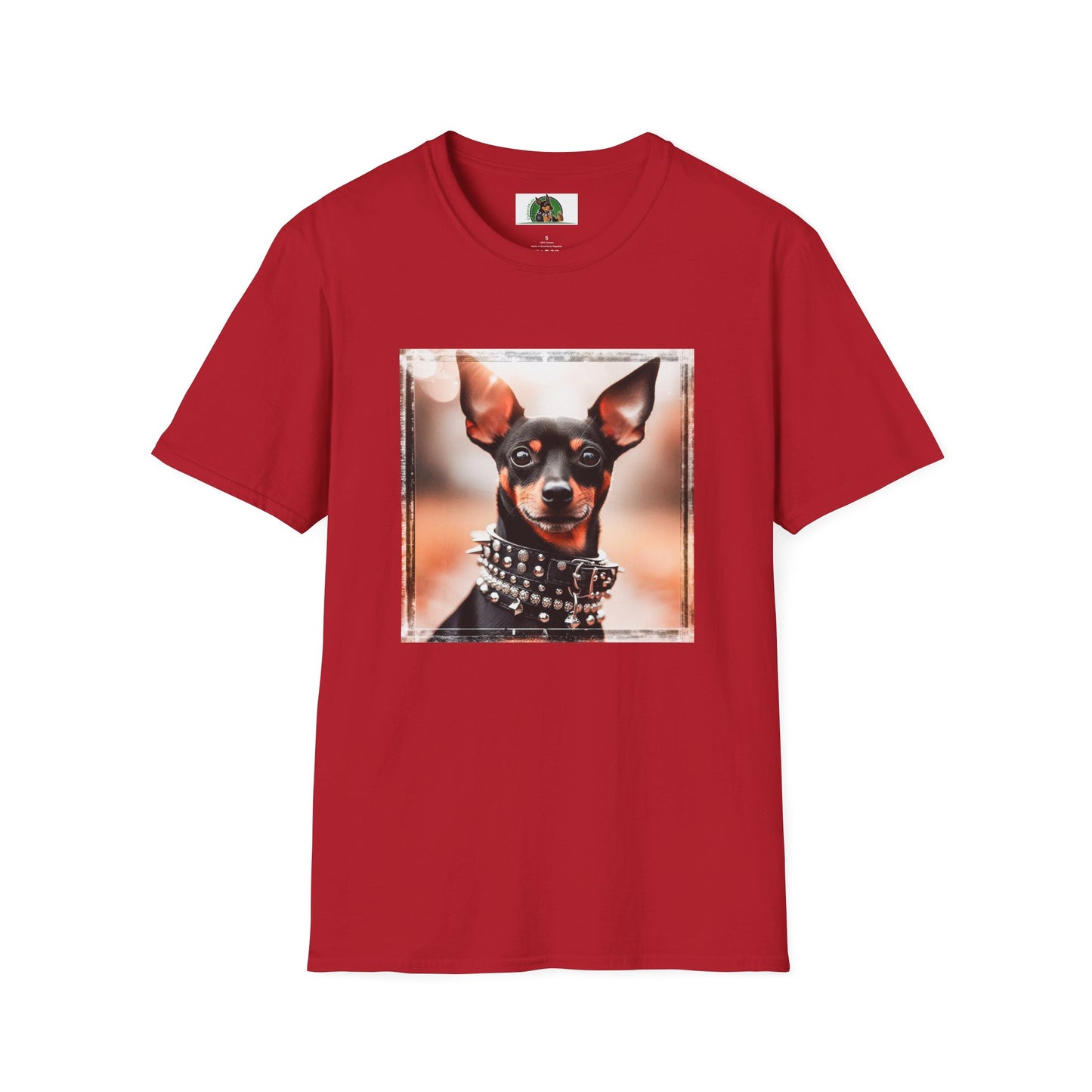 Min Pin T-Shirt T-Shirt Printify S Cherry Red 