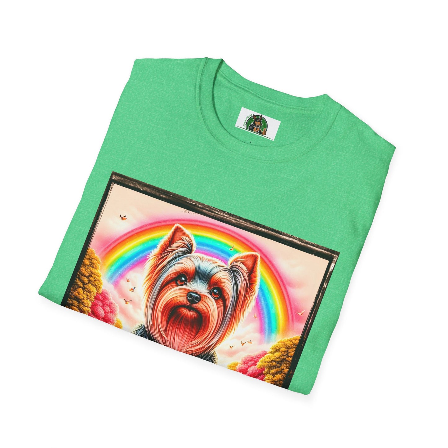 Yorkie rainbow shirt