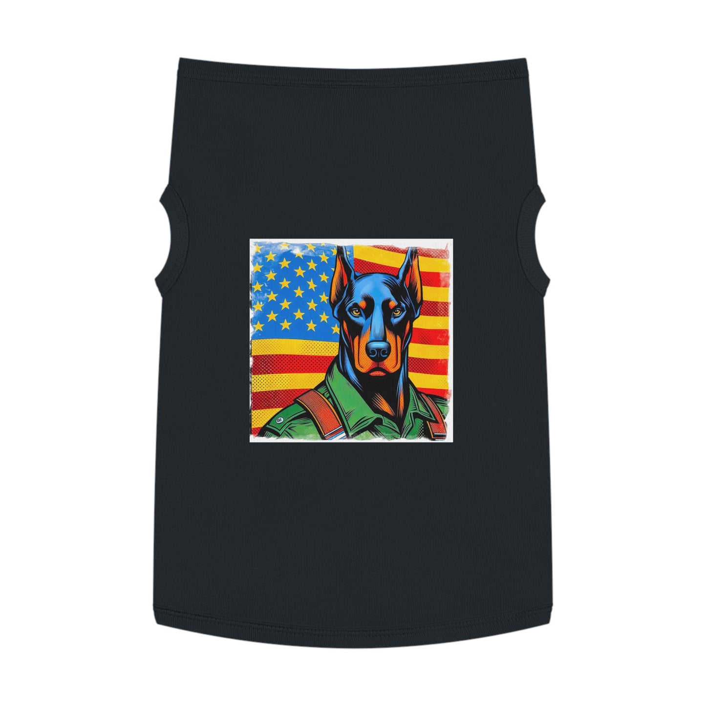 Pet Tank Top Doberman Pets Printify