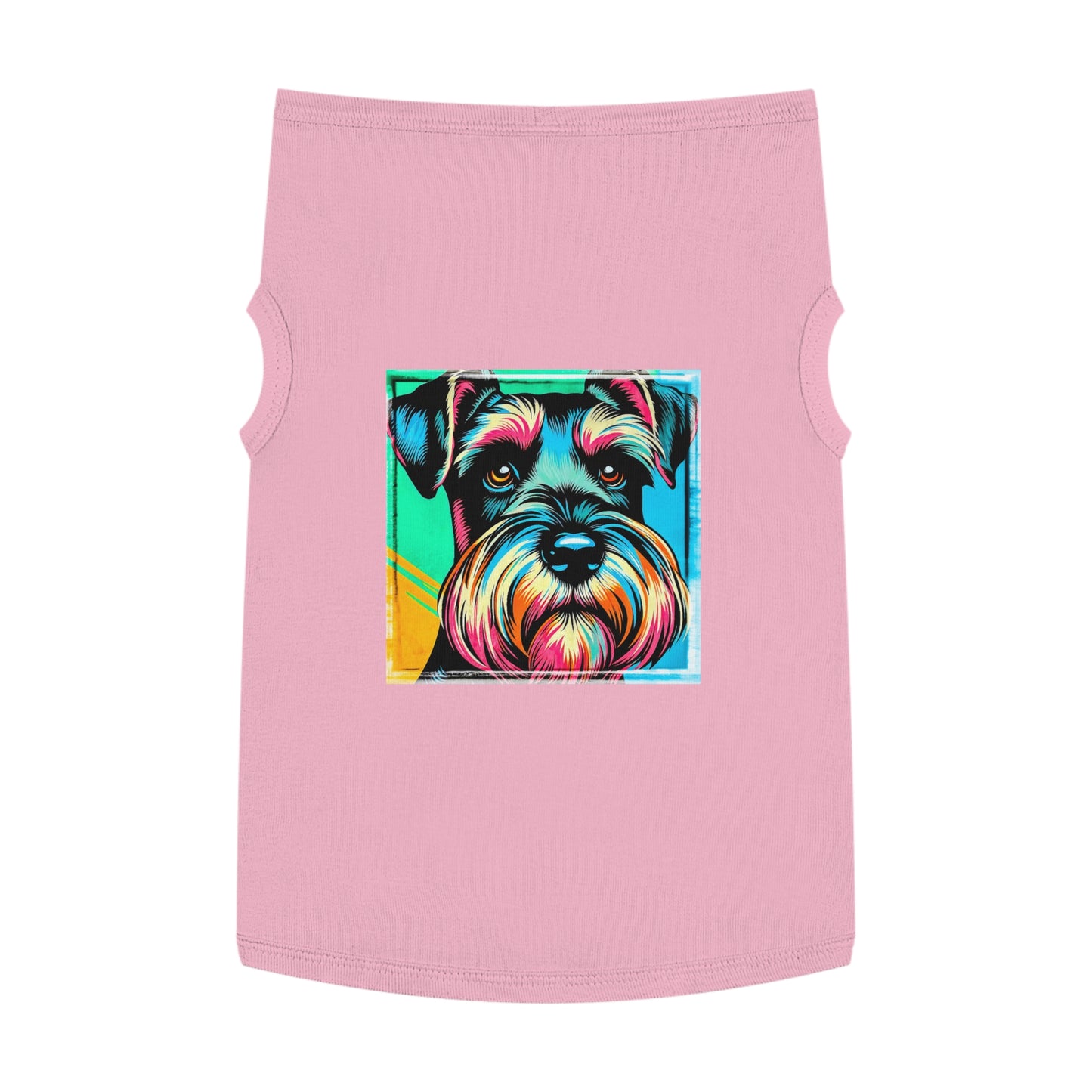 Pet Tank Top Miniature Schnauzer Pets Printify XL Pink 