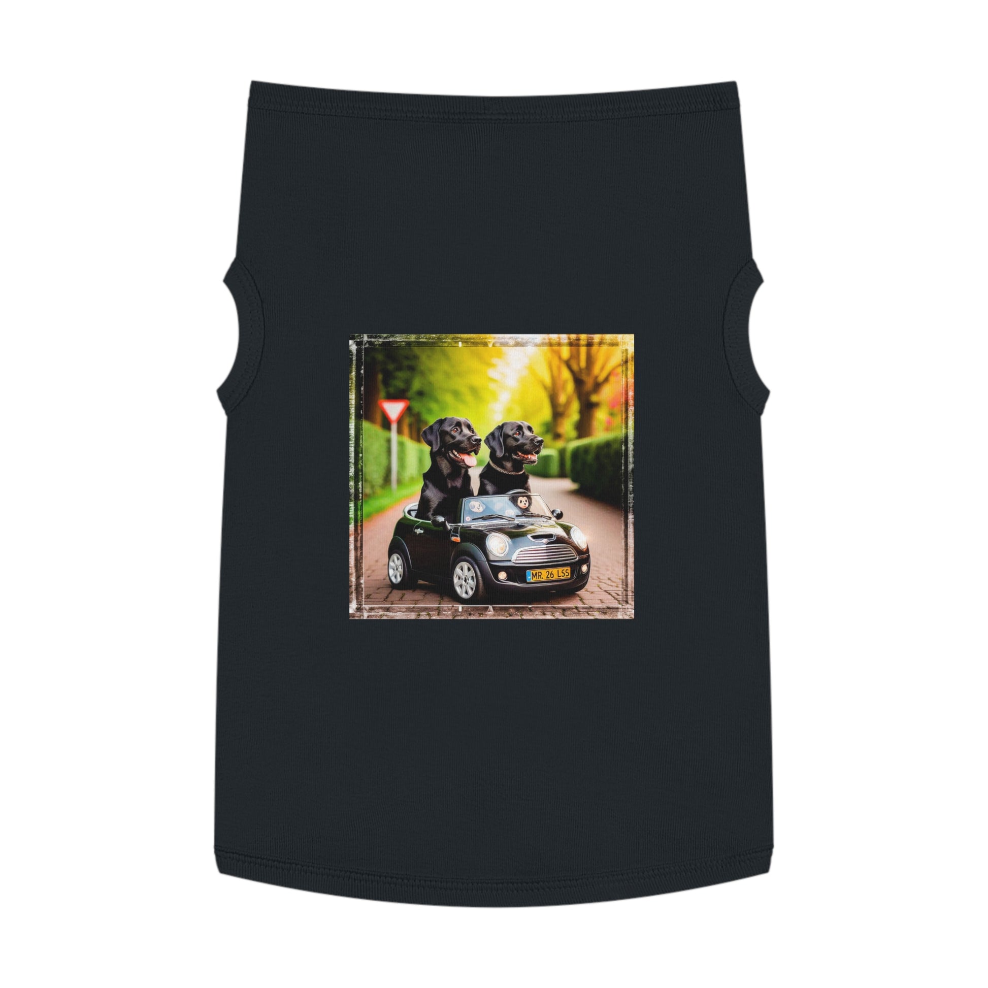 Wacky Pet Tank Top Labrador Retriever Pets Printify   