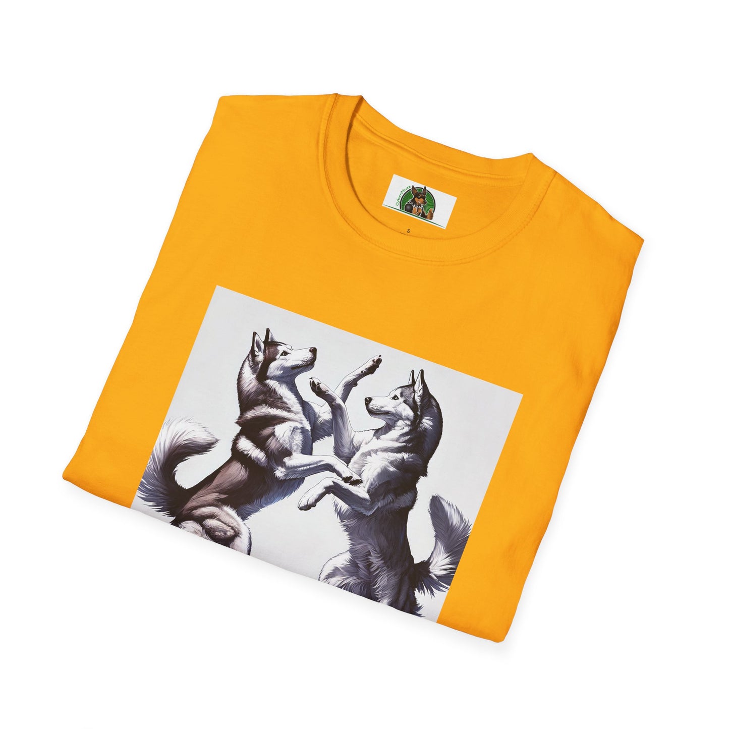 Dancing Huskies T-Shirt