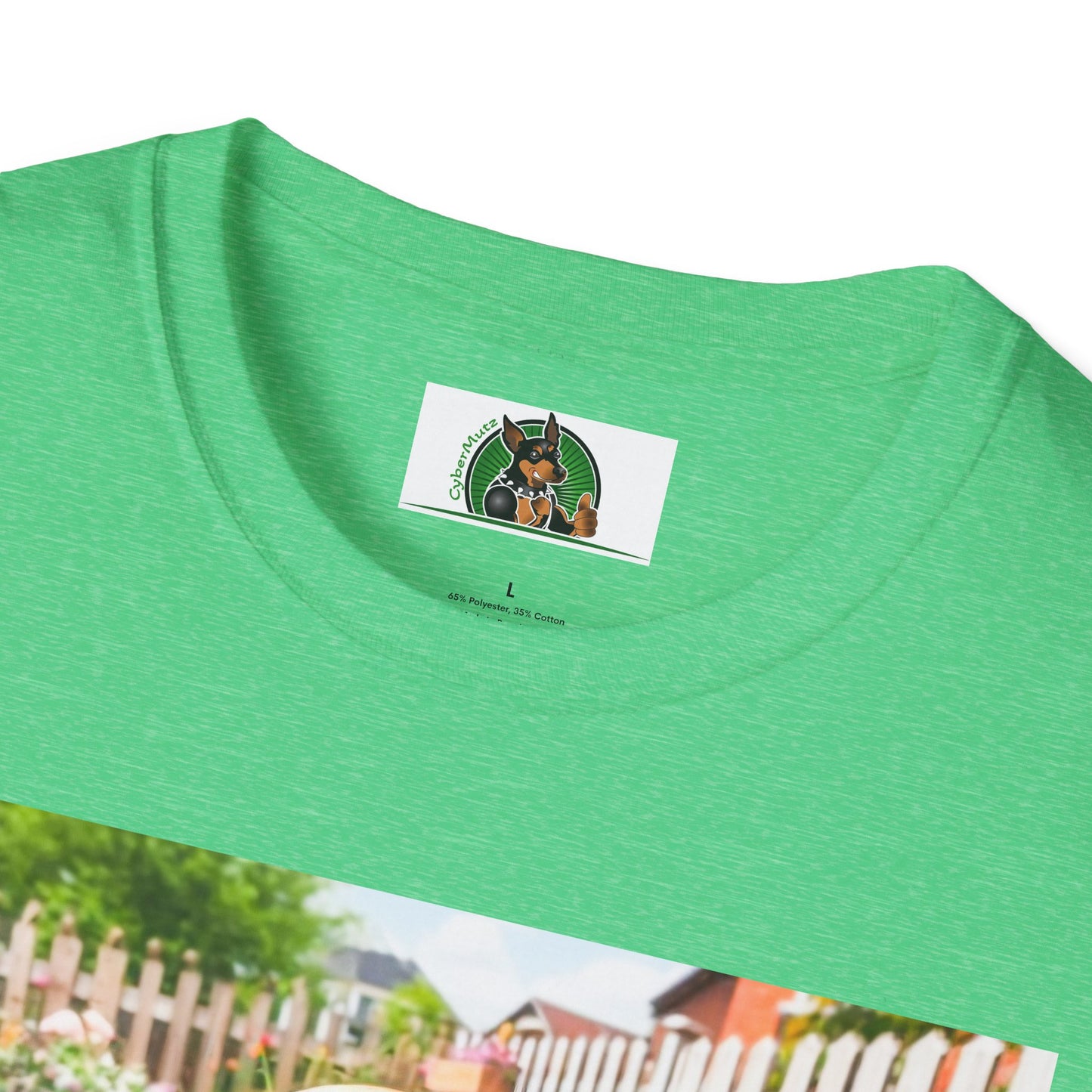 German Shepherd gardening shirt