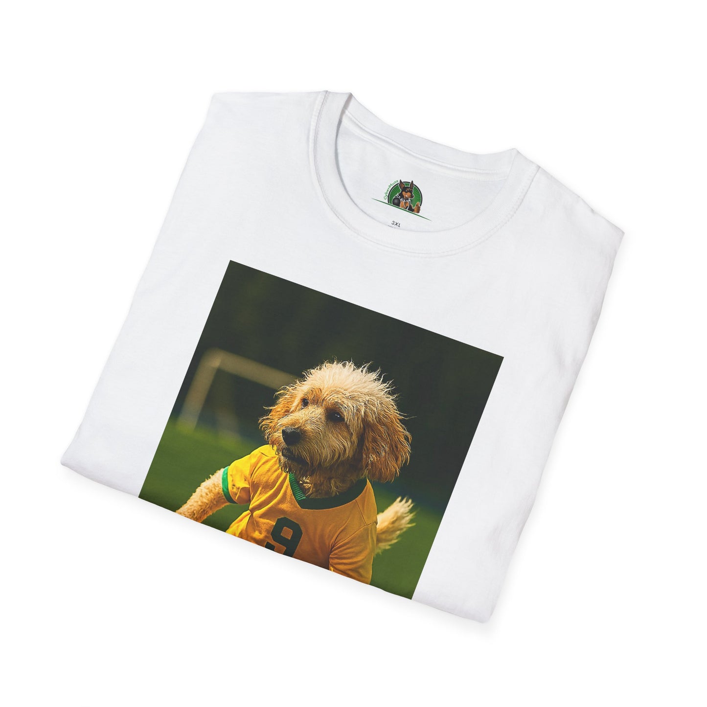 Sports Cockerpoo Soccer T-Shirt T-Shirt Printify