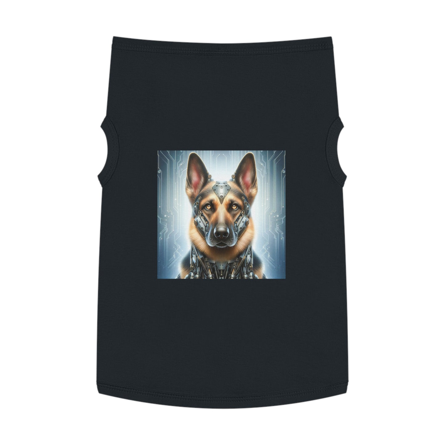 Pet Tank Top German Shepherd Pets Printify XL Black 