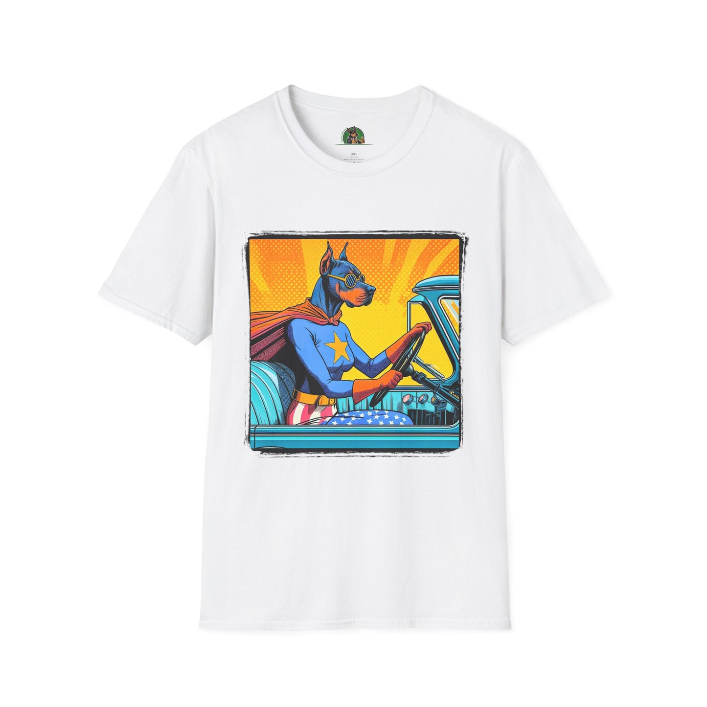 Great Dane T-Shirt Printify XS White