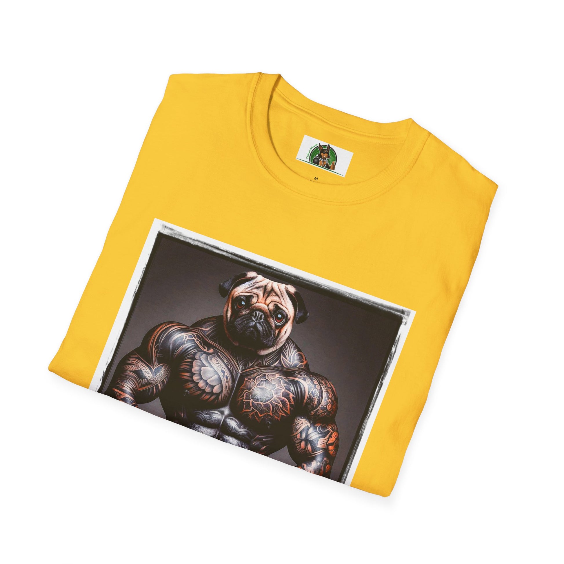 Pugs T-Shirt Printify   