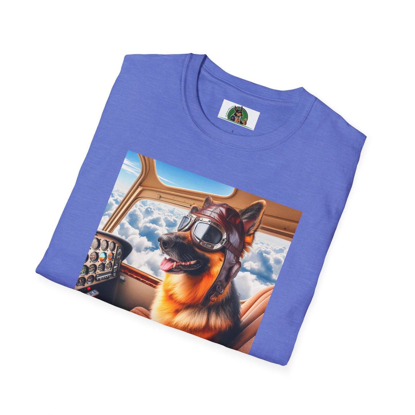 German Shepherd airline pilot