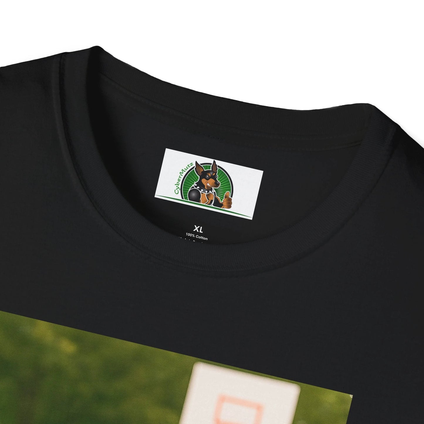 Golden Doodle Basketball T-Shirt — Sports Dog Playing Basketball Tee T-Shirt Printify