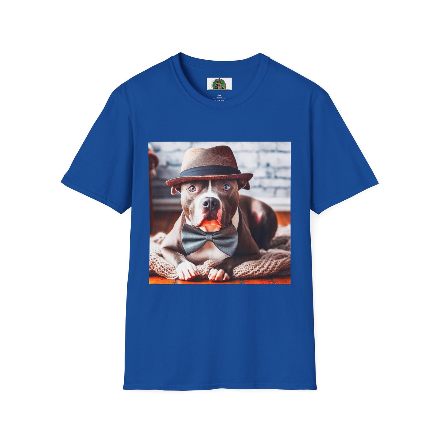 Pit Bull pretty boy shirt T-Shirt Printify XS Royal