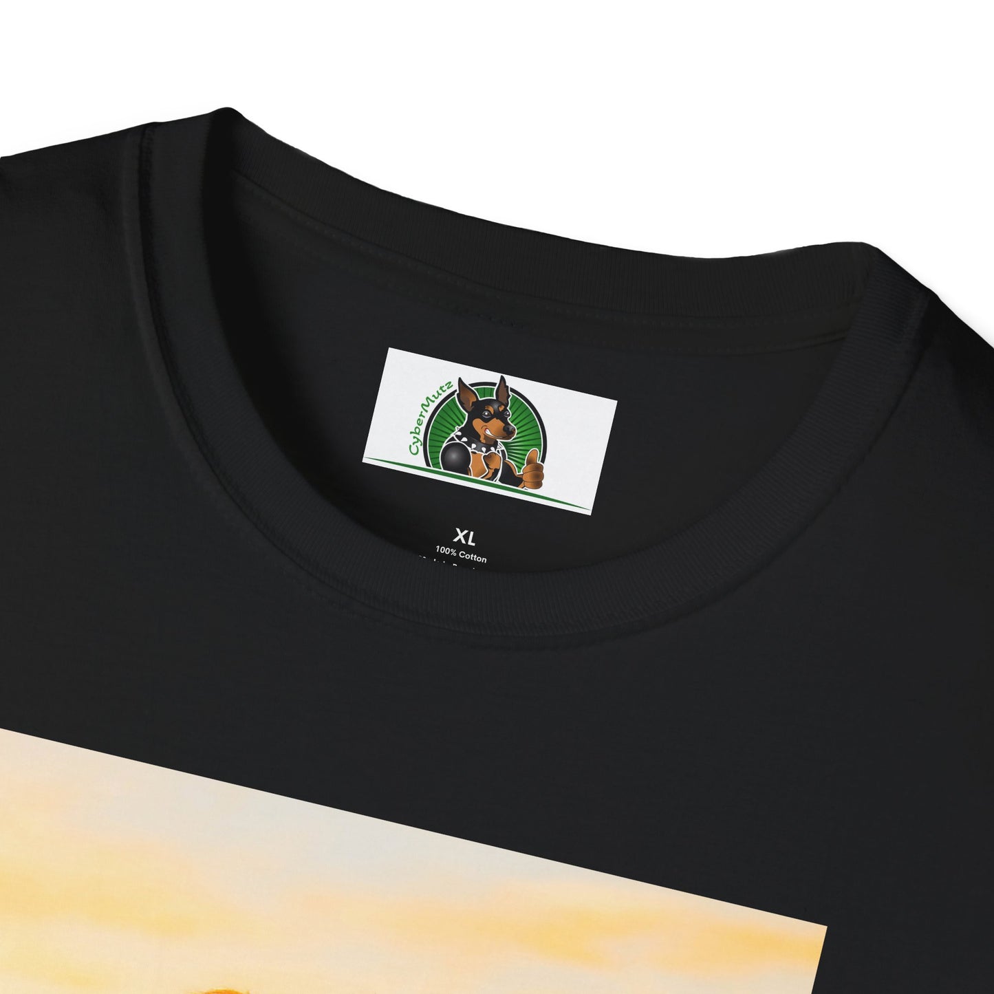 Sports Bassett Hound Dog Golf Unisex T-Shirt T-Shirt Printify