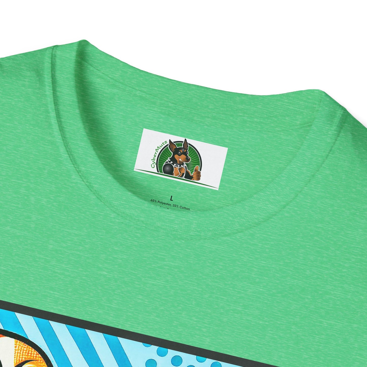 Basset Hound Colorful Couple Pop Art Pic T-Shirt Printify