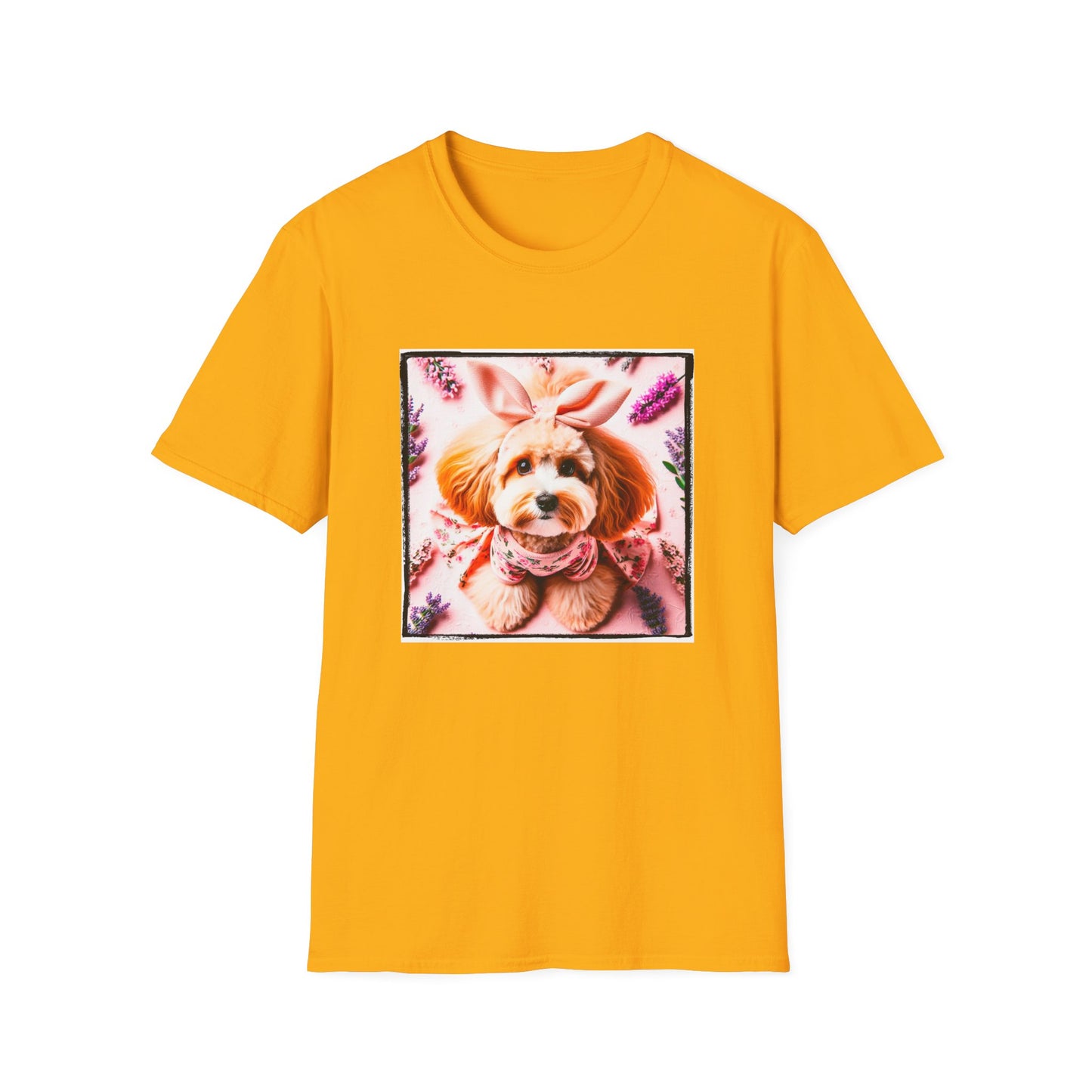 CockerPoo T-Shirt Printify S Gold