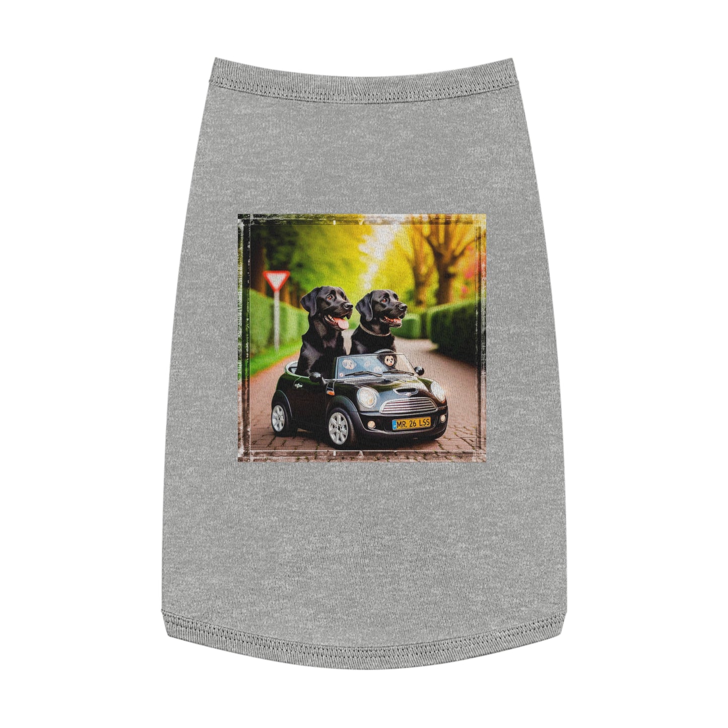 Wacky Pet Tank Top Labrador Retriever Pets Printify   