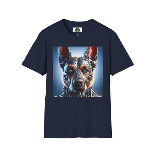 German Shepherd T-Shirt Printify Navy S 