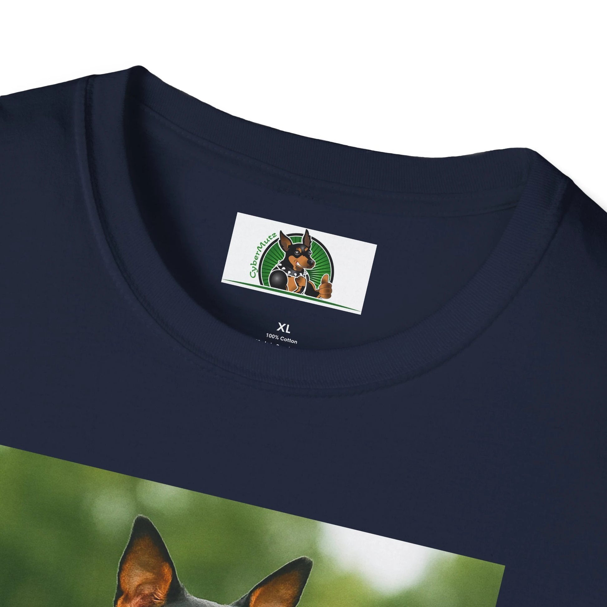 Miniature Pinscher Soccer T-Shirt — "Min Pin Soccer" Dog Lover Sports Tee T-Shirt Printify