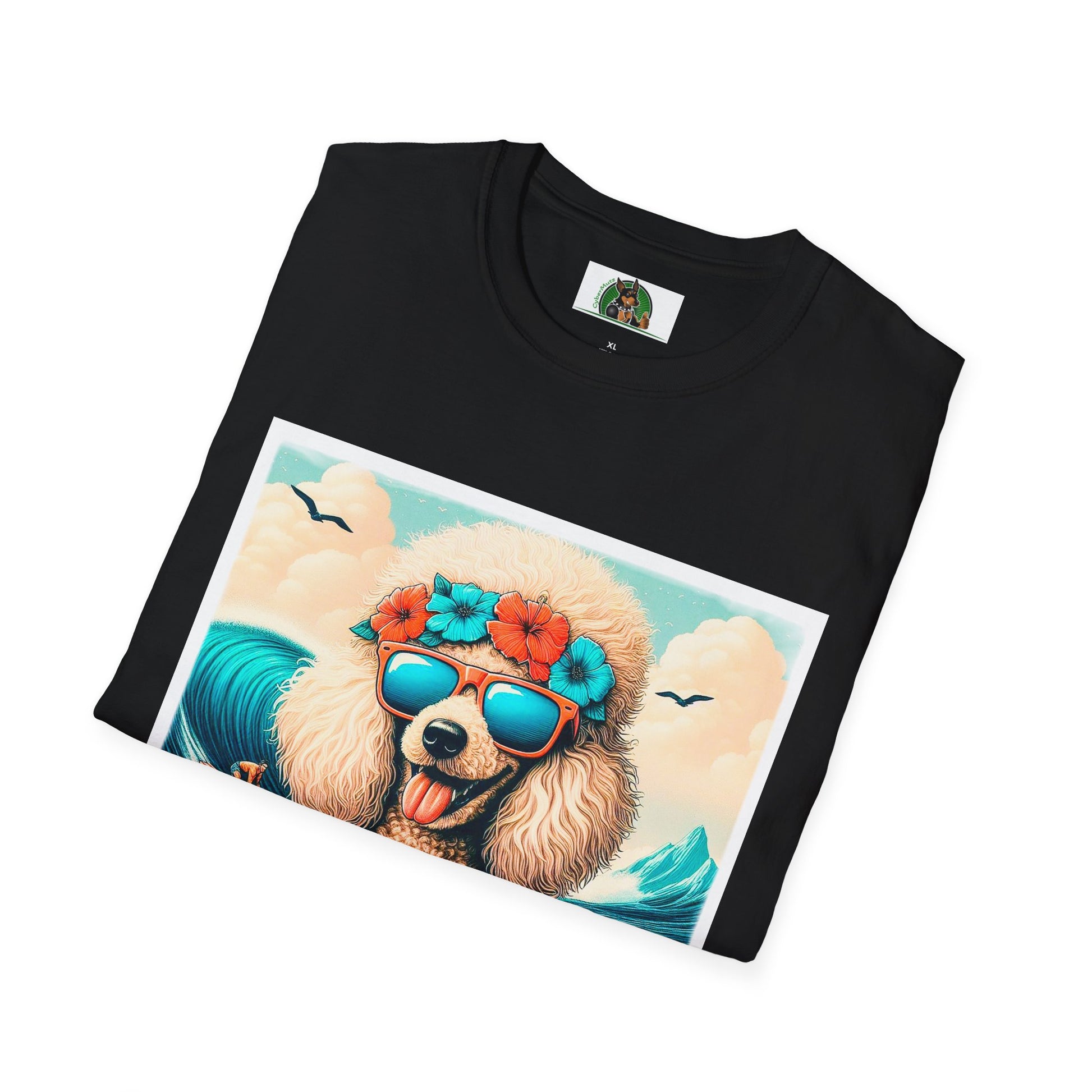 Poodle T-Shirt Printify