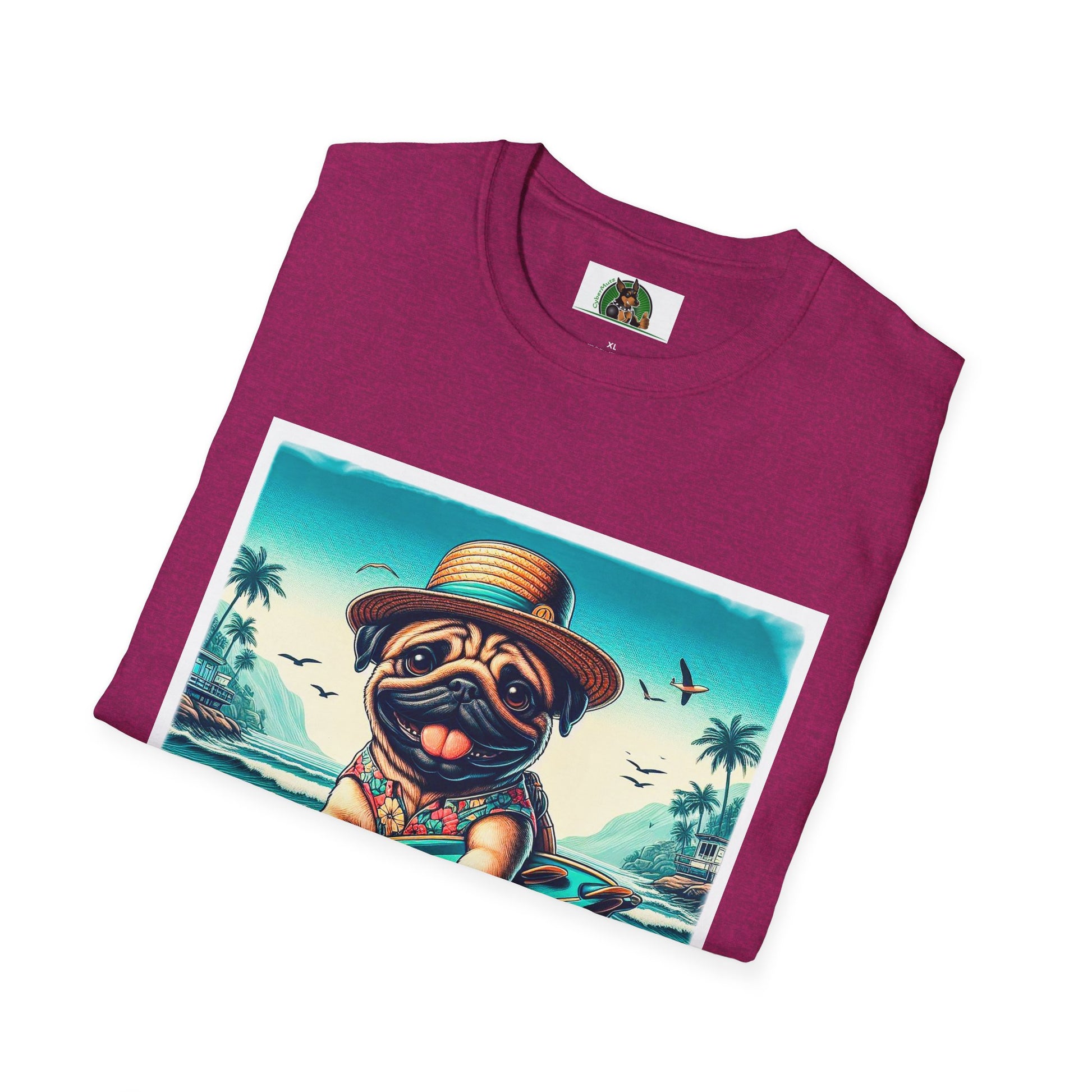 Pugs T-Shirt Printify   